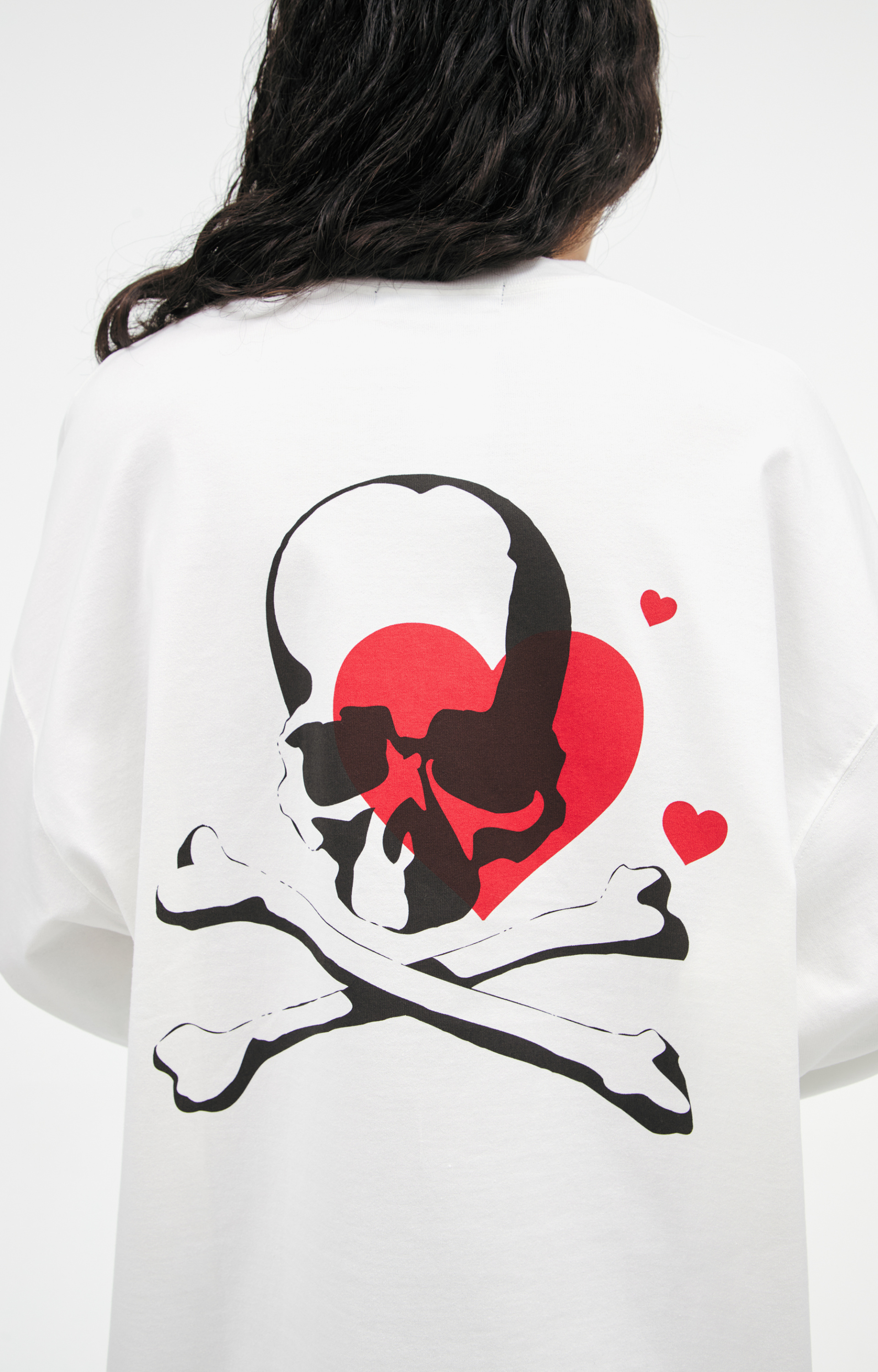 Mastermind WORLD White longsleeve with print