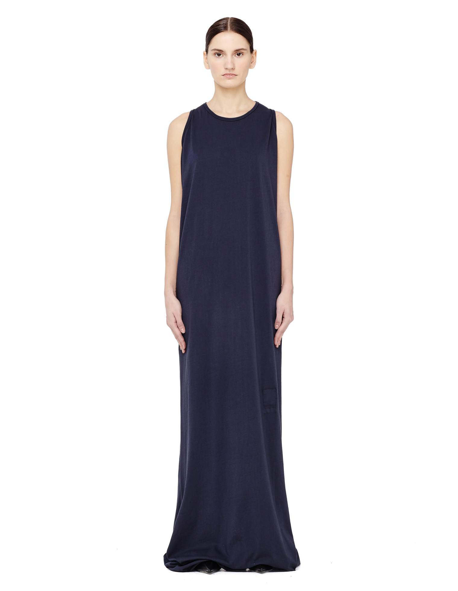 DRKSHDW by Rick Owens Платье-майка из хлопка в пол