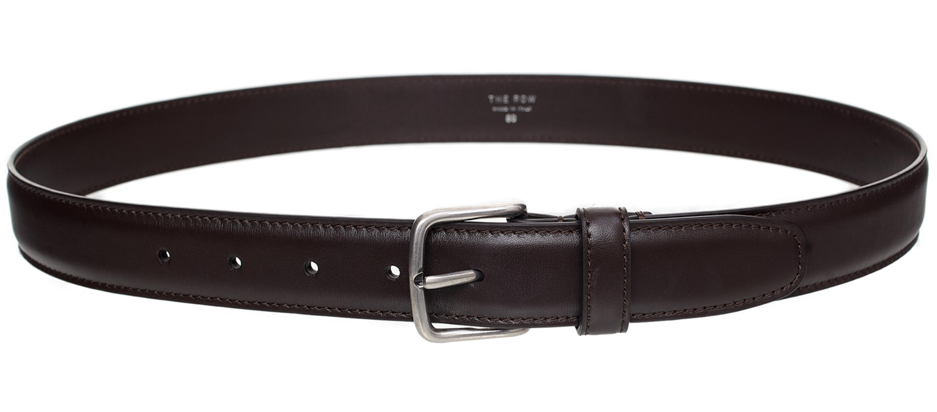 The Row Brown leather belt