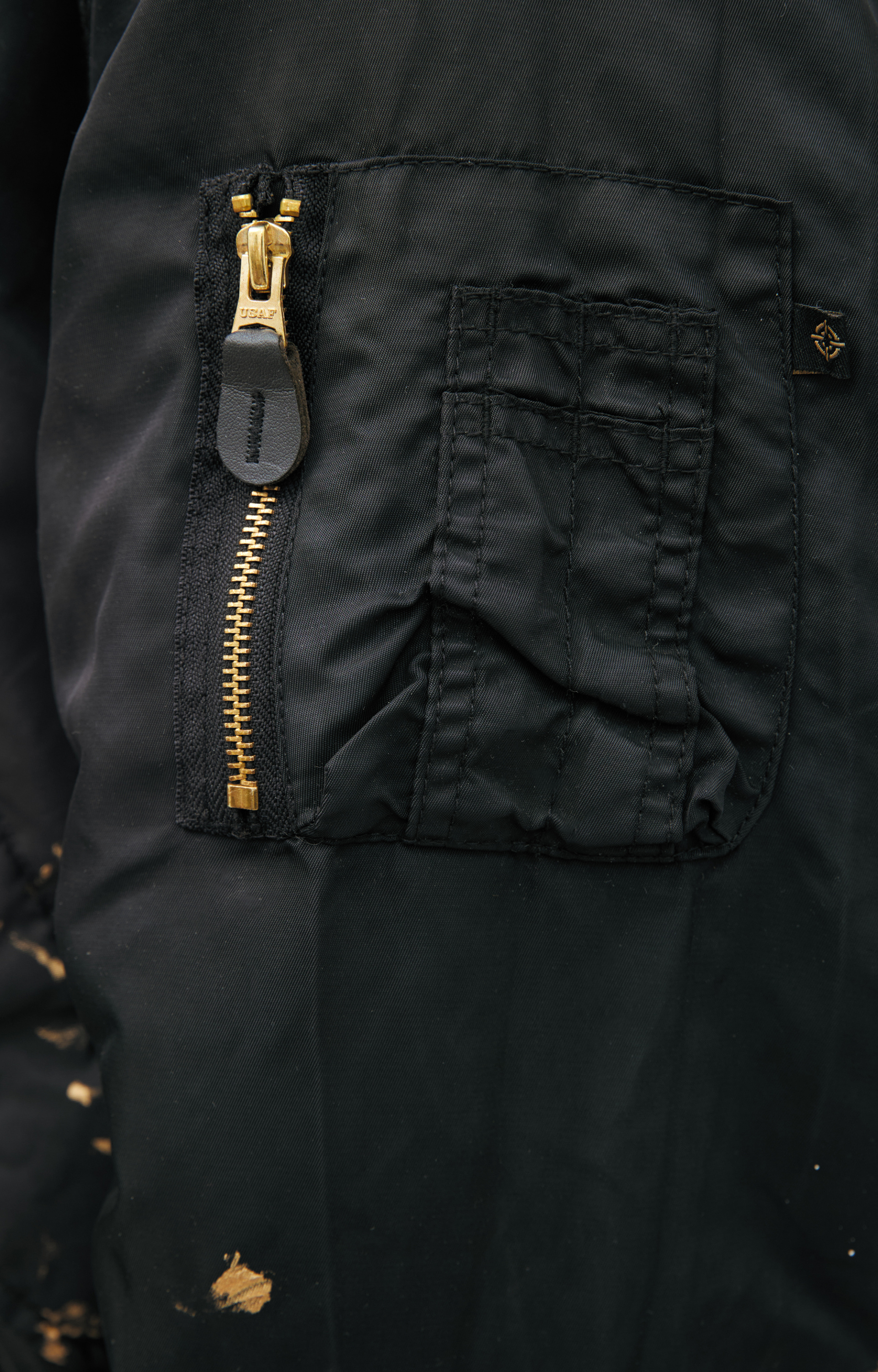 Mastercraft Union Painted bomber jacket