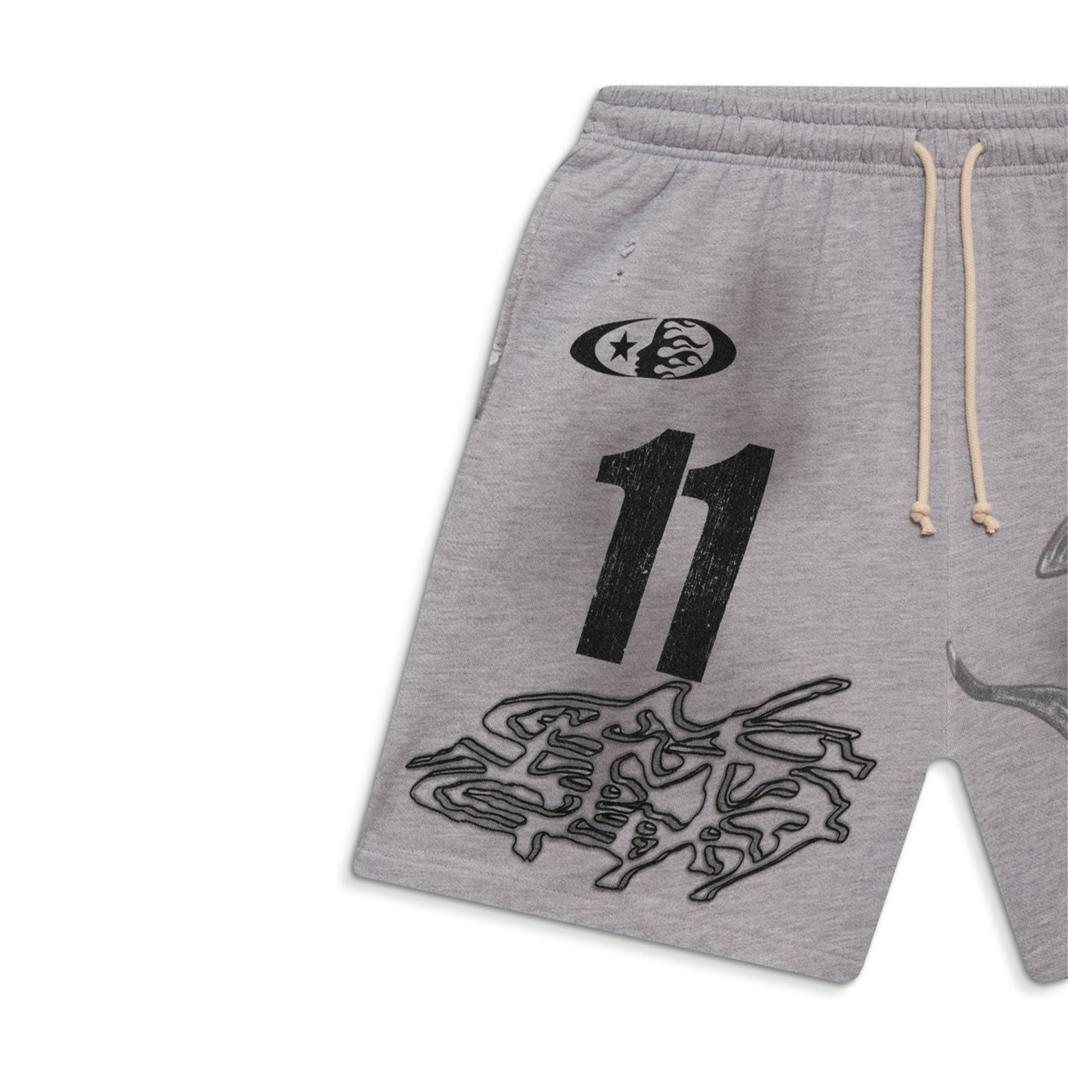 Hellstar Scuffed shorts