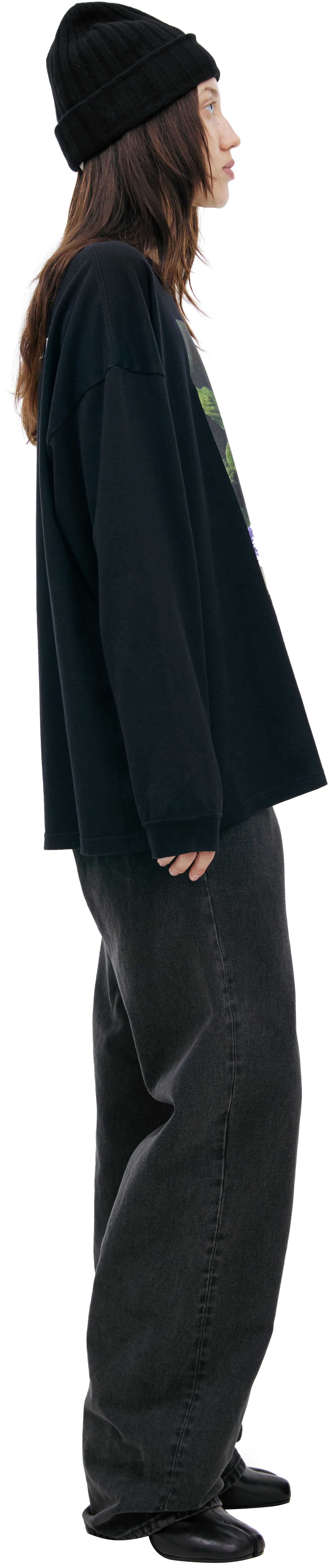 UNDER COVER 変形カットソー UNDER COVER（アンダーカバー）Tシャツ・カットソー 黒 サイズ:3(L位
