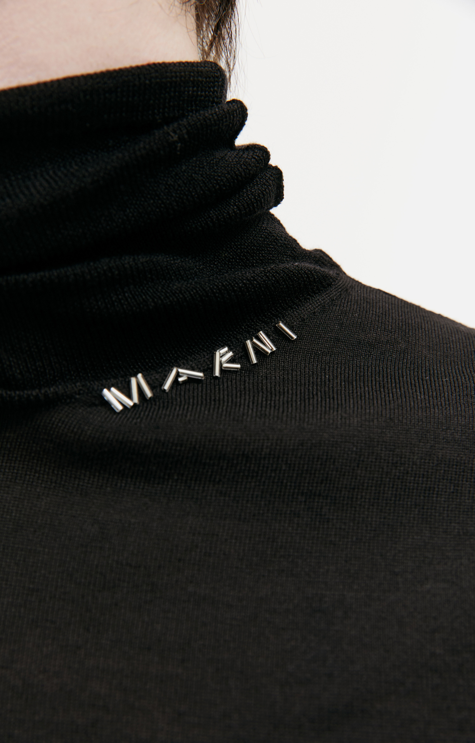 Marni Black wool turtlenck