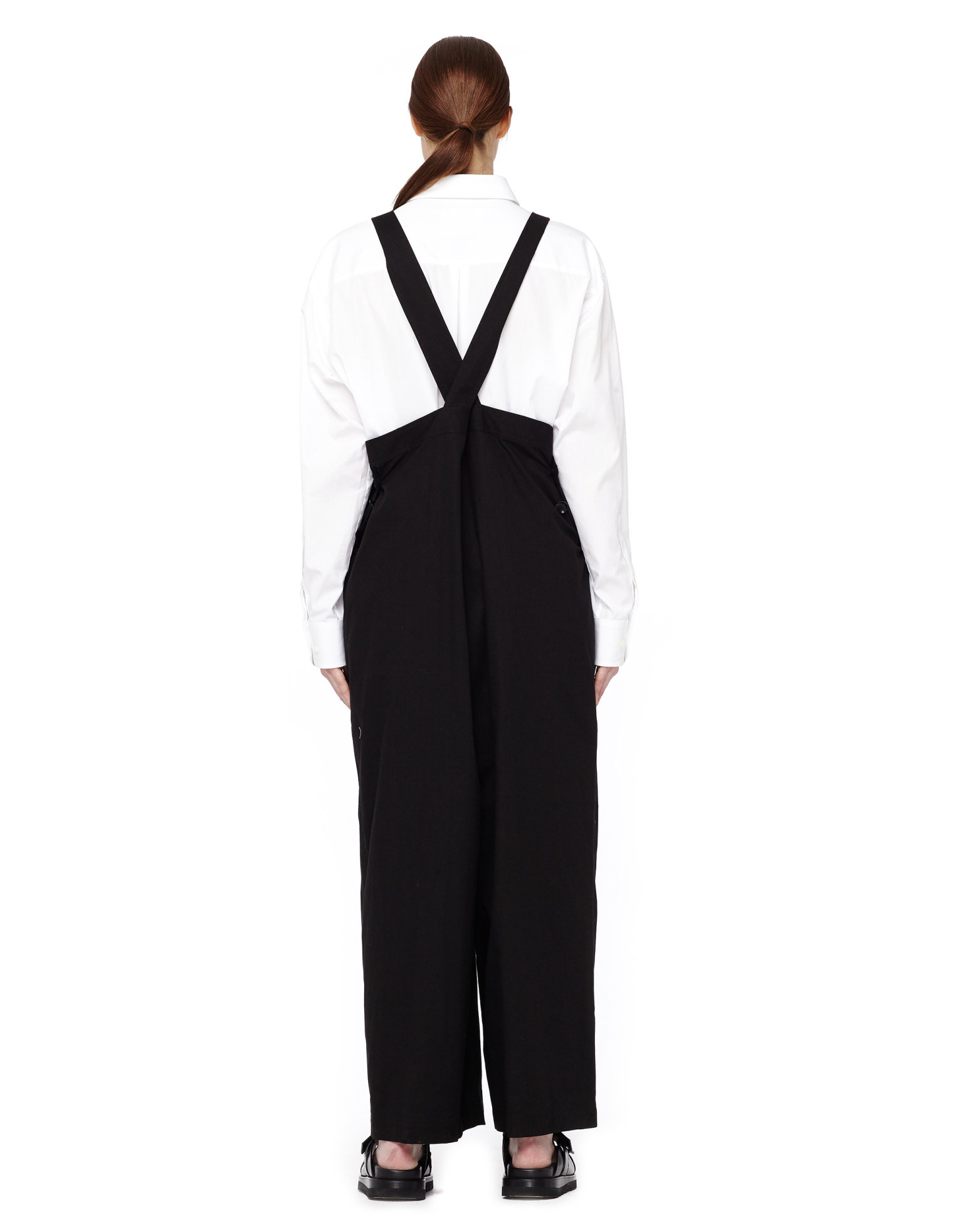 Yohji Yamamoto Linen and cotton jumpsuit