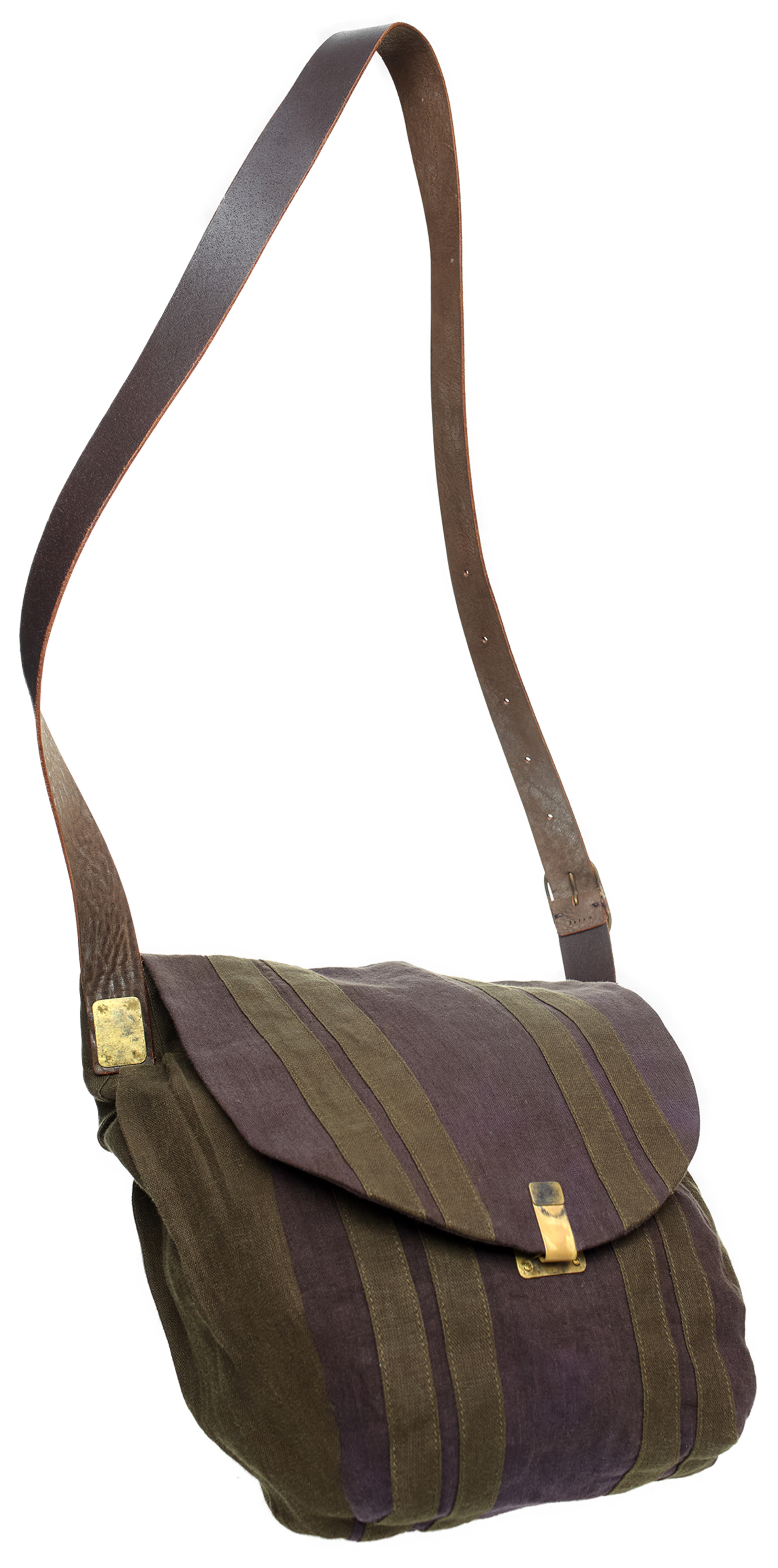 Ziggy Chen Bag with stitched stripes