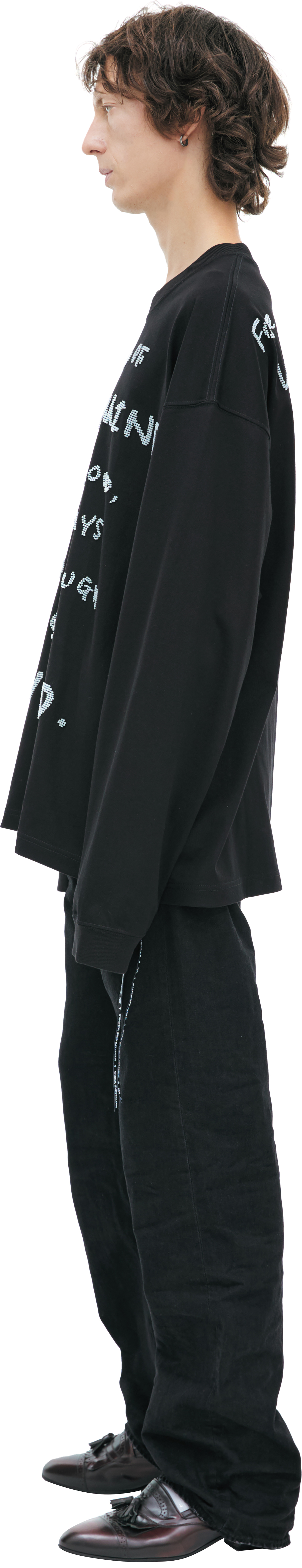 Mastermind WORLD Black cotton sweatshirt