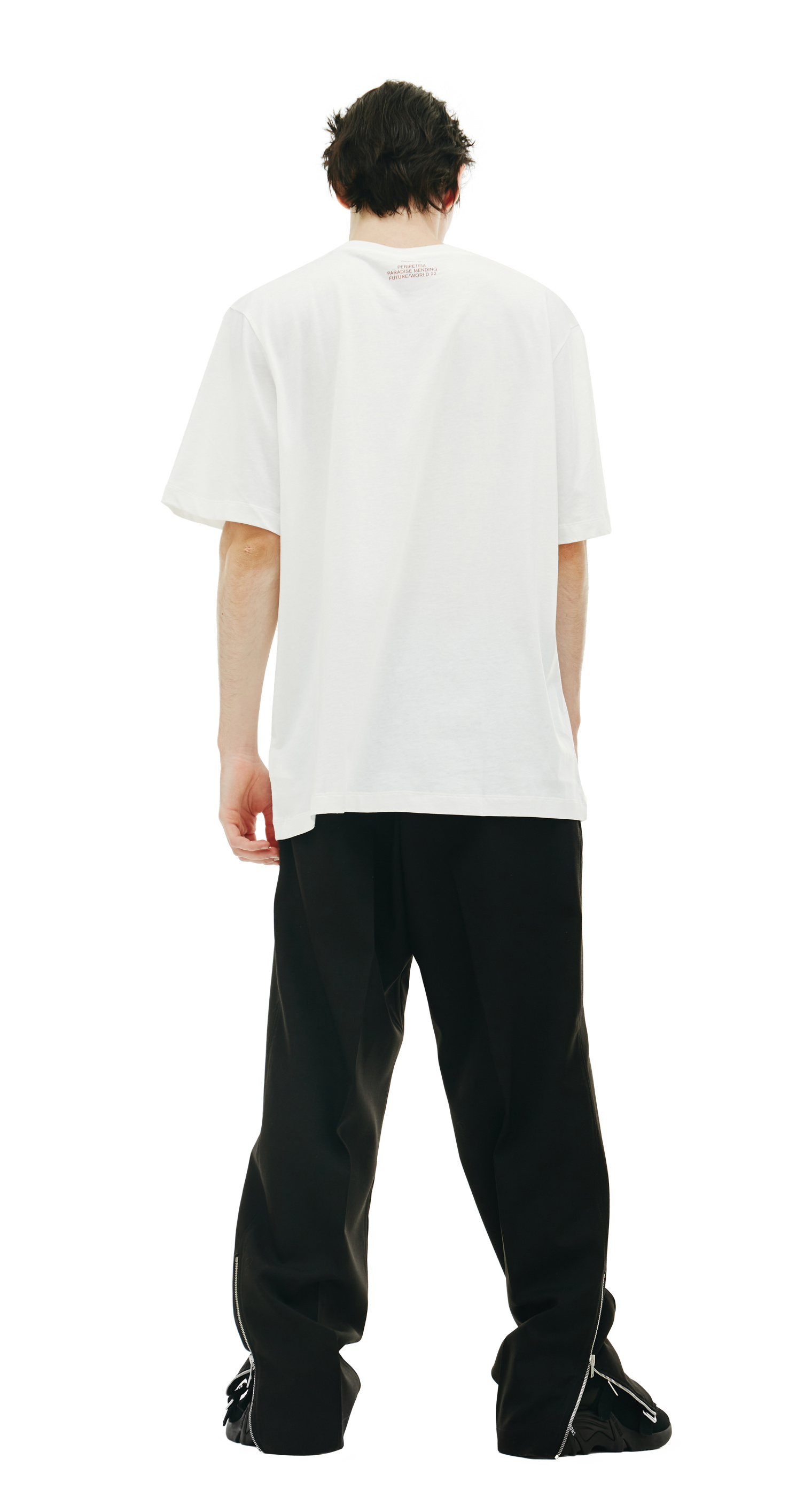 OAMC White cotton t-shirt