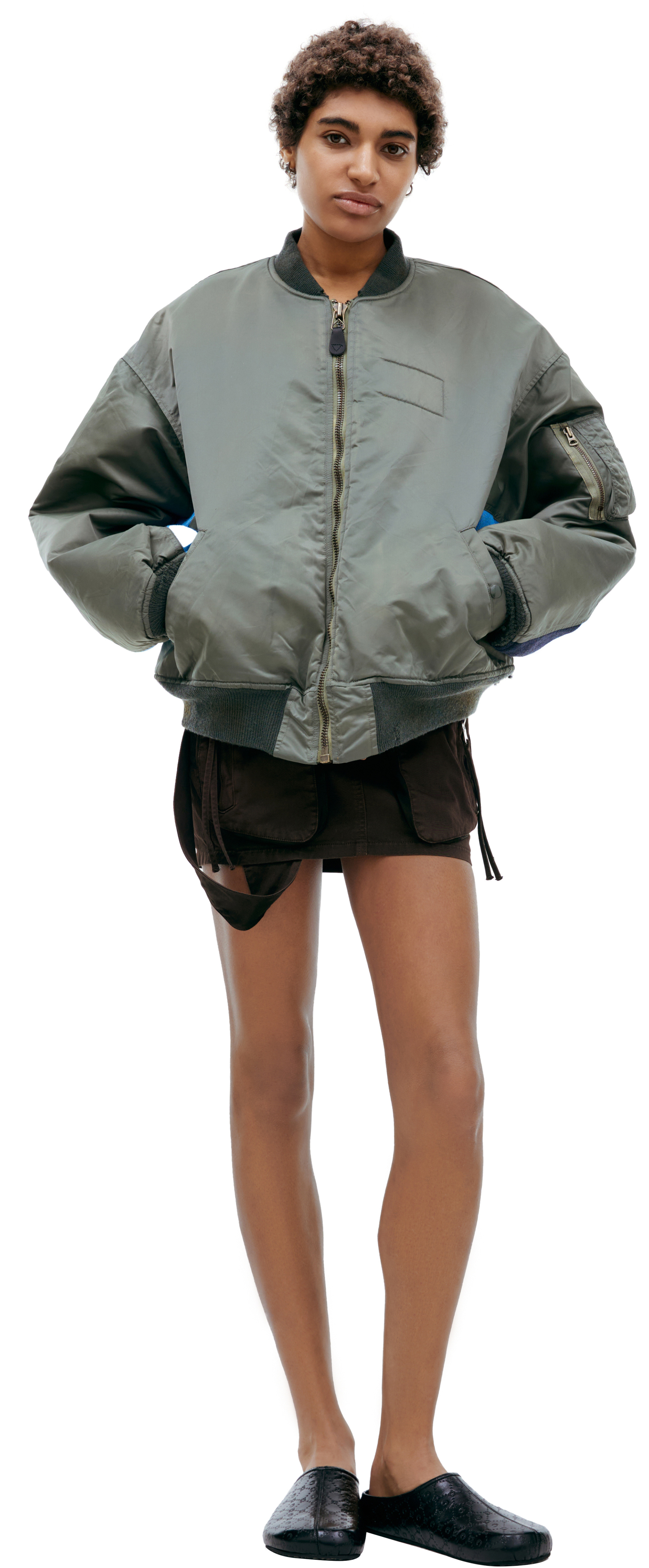 Saint Mxxxxxx Jacket with sleeve inserts