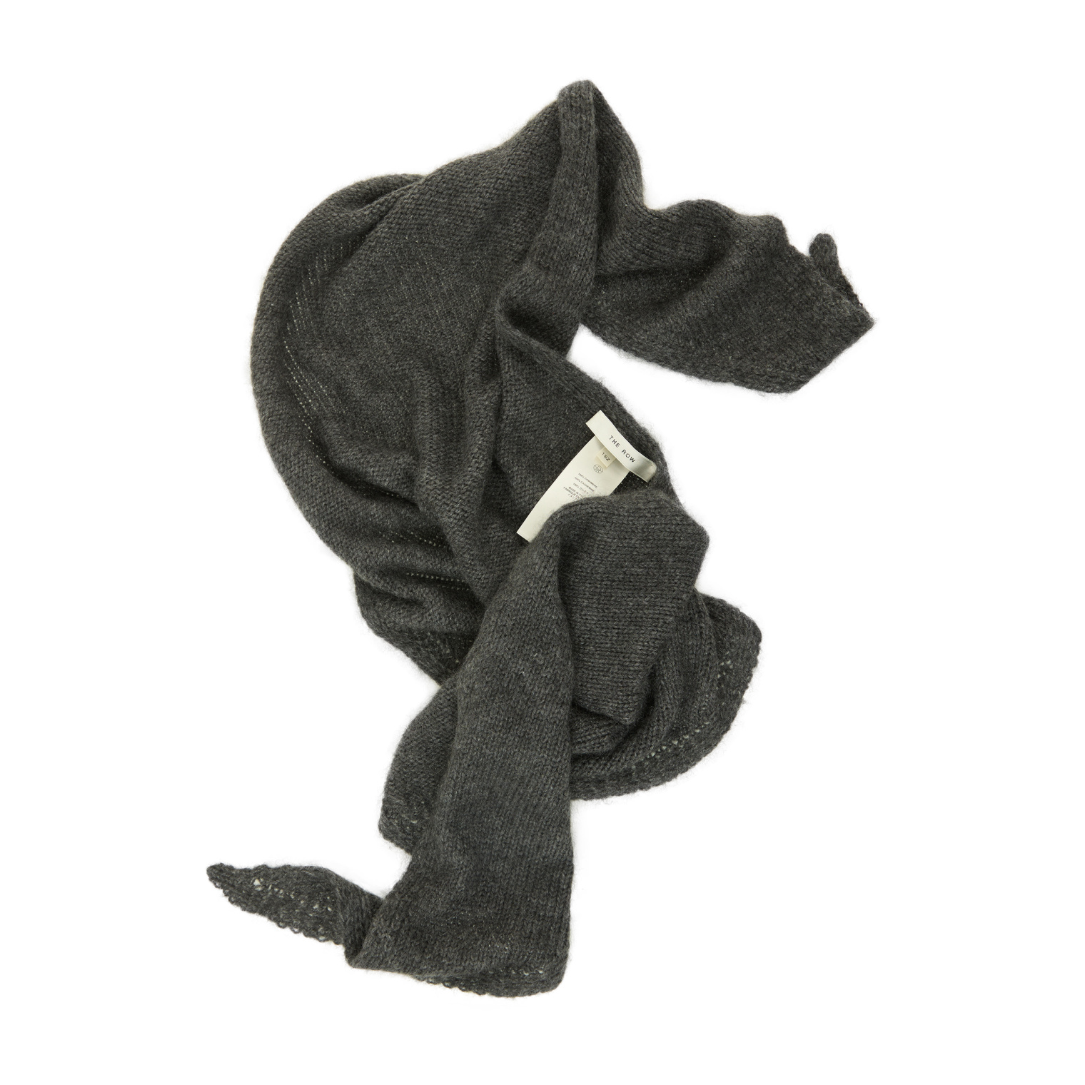 The Row Triangle cashmere scarf