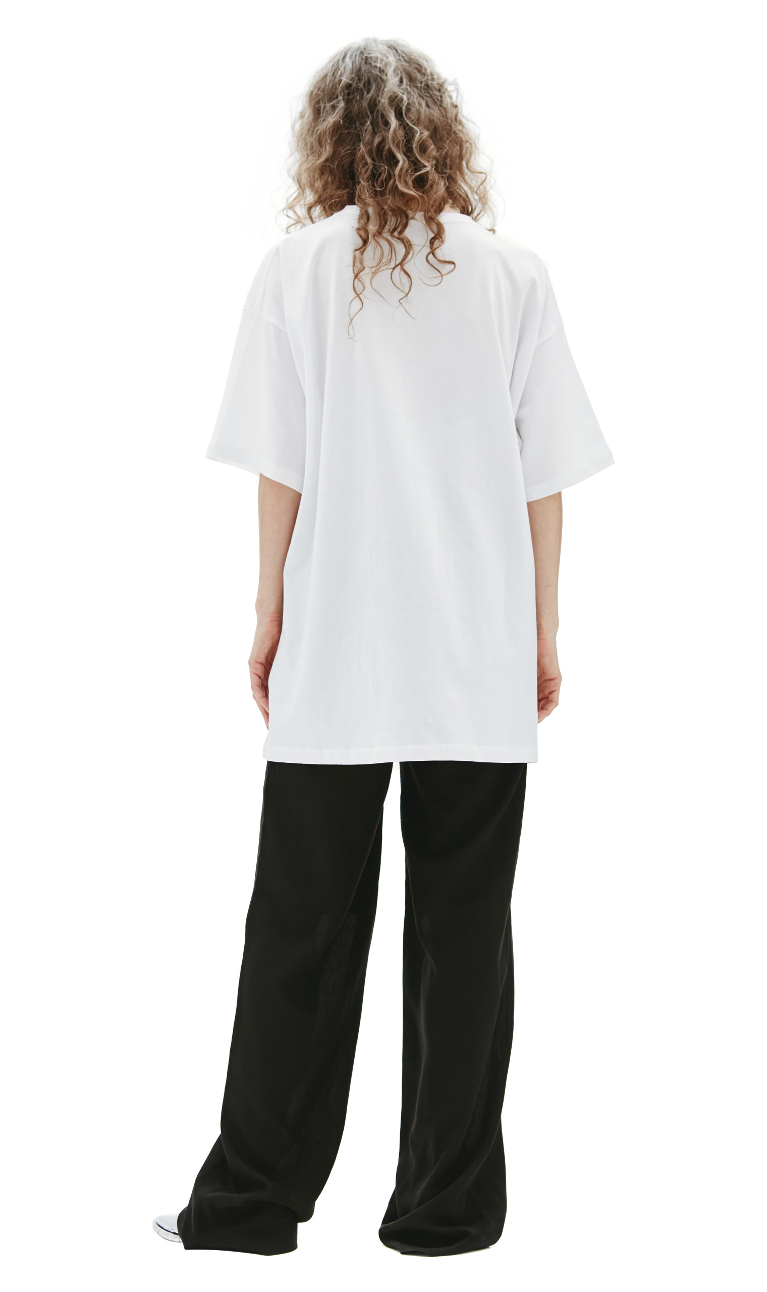 Raf Simons White Printed T-shirt