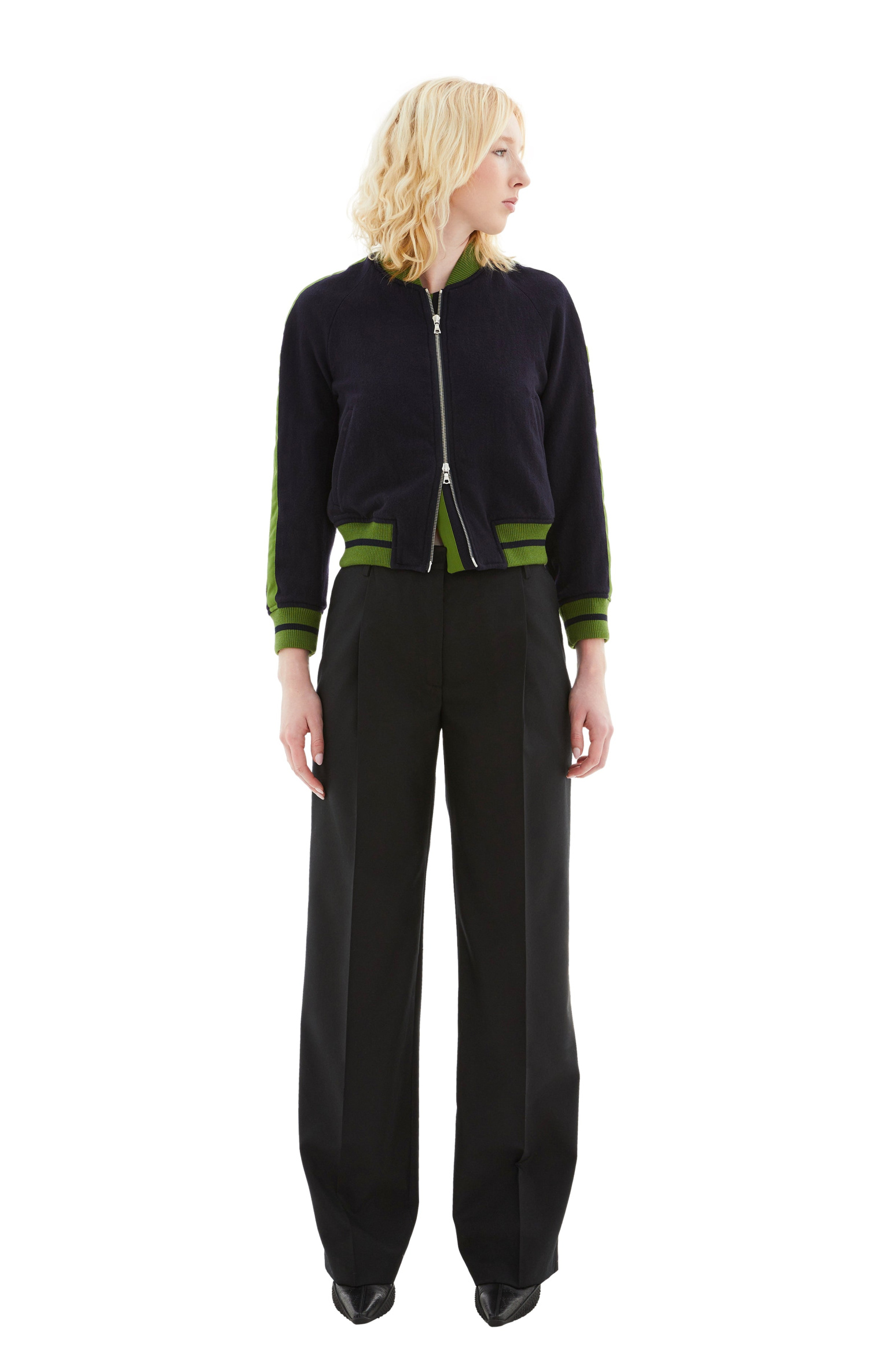 Dries Van Noten Portia Tuxedo Pants