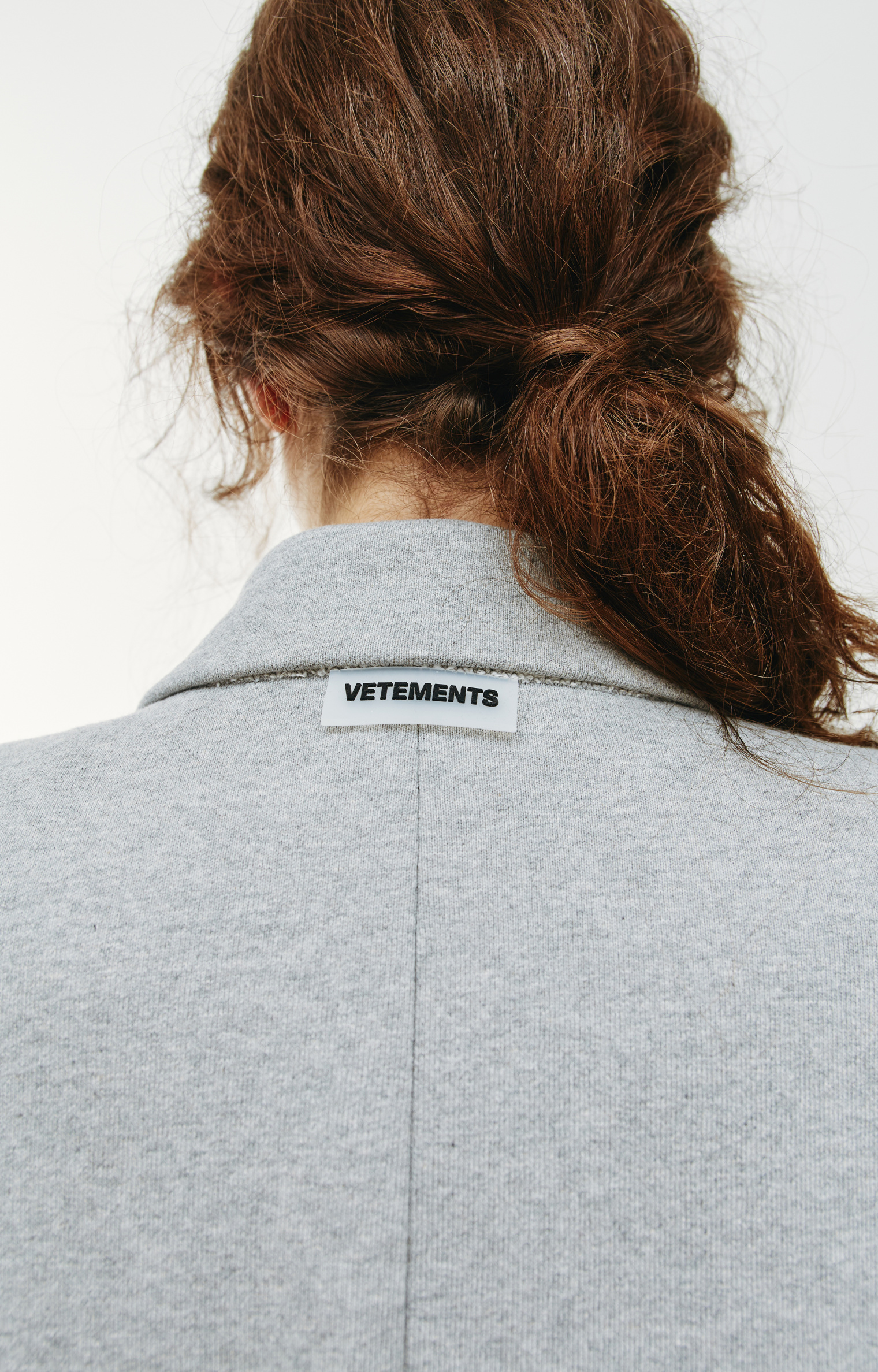 VETEMENTS Oversized cotton coat