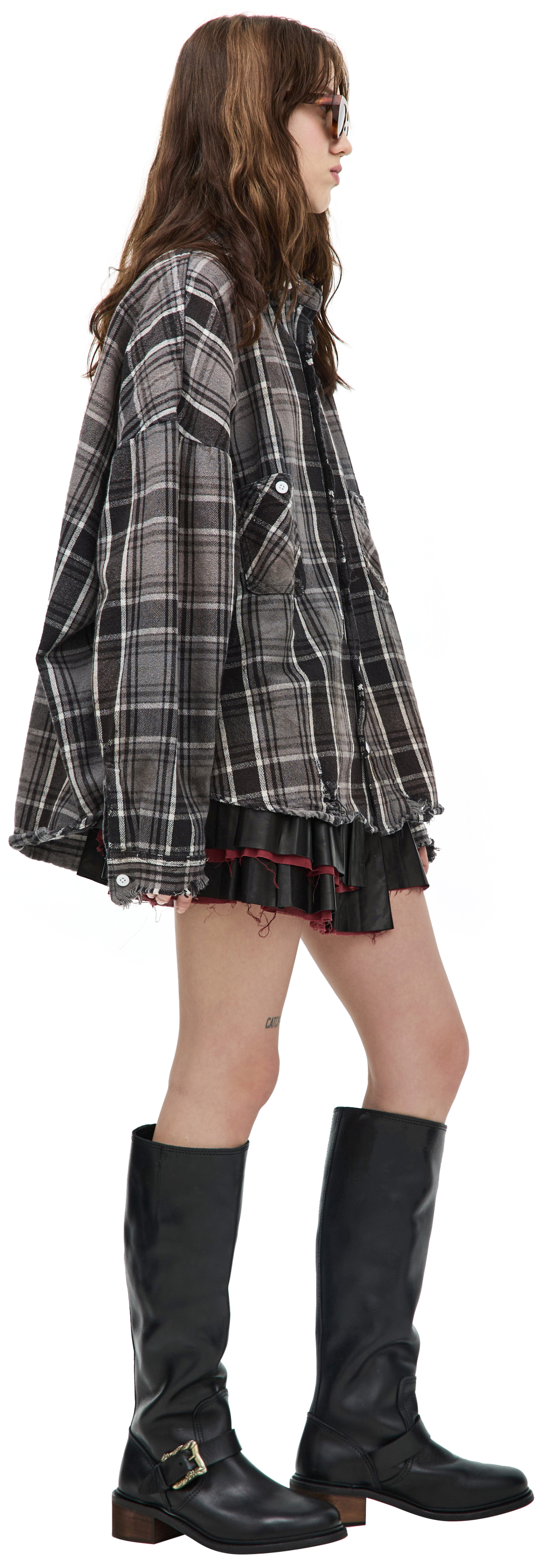 Saint Mxxxxxx Grey button-down shirt