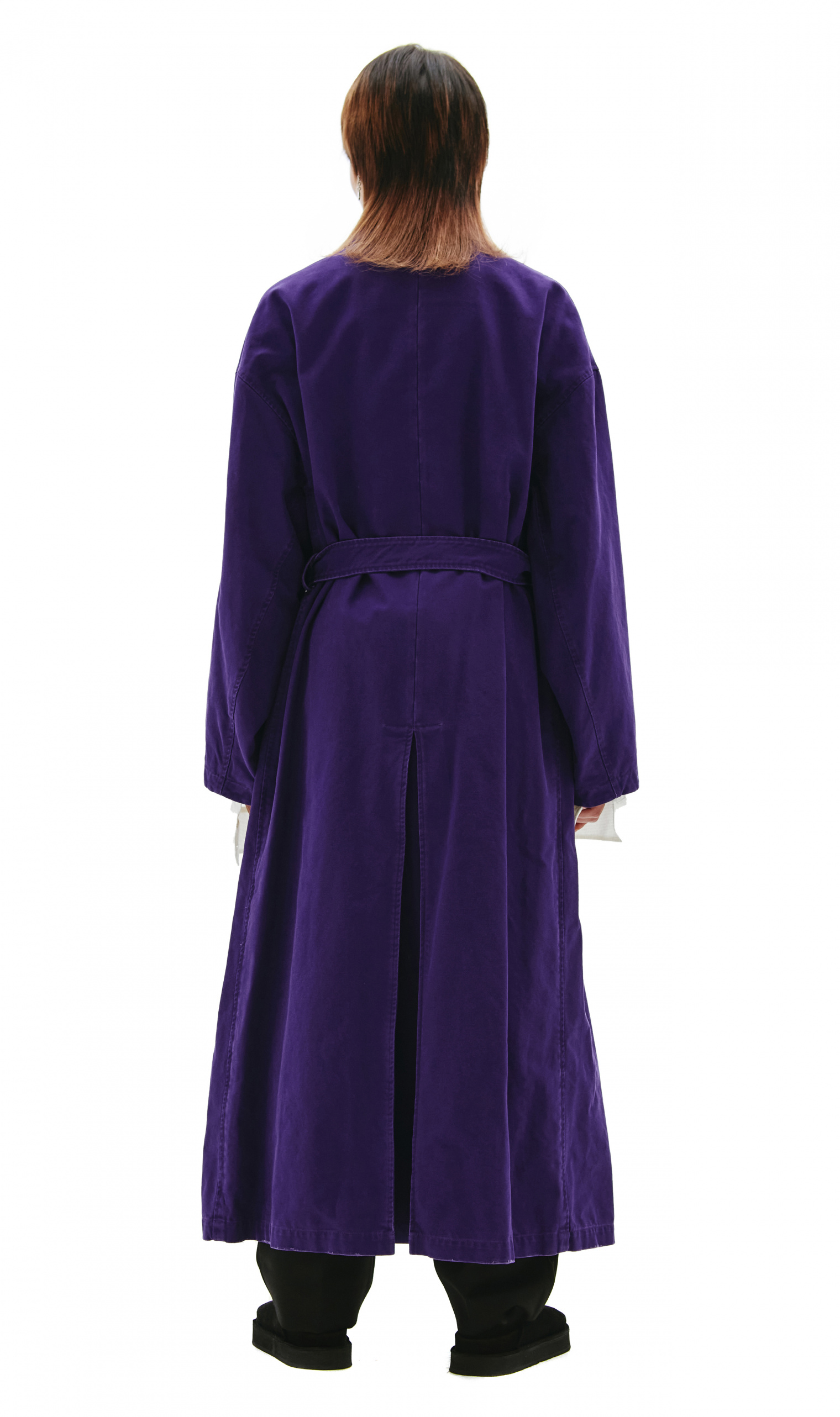 Raf Simons Purple Oversize Coat