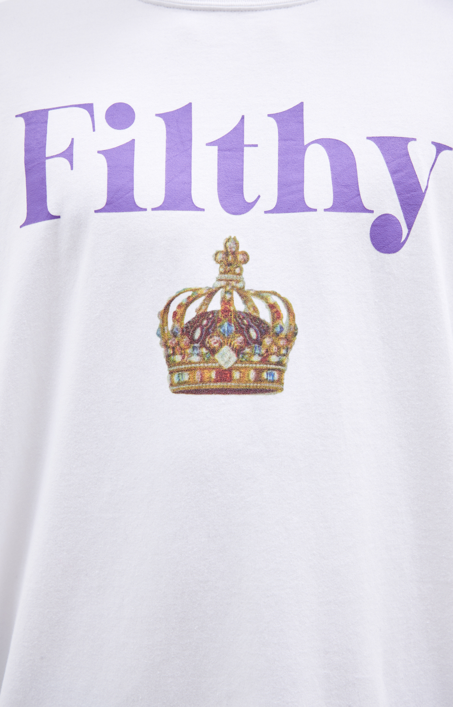 Undercover T-shirt print \'FILTHY\'