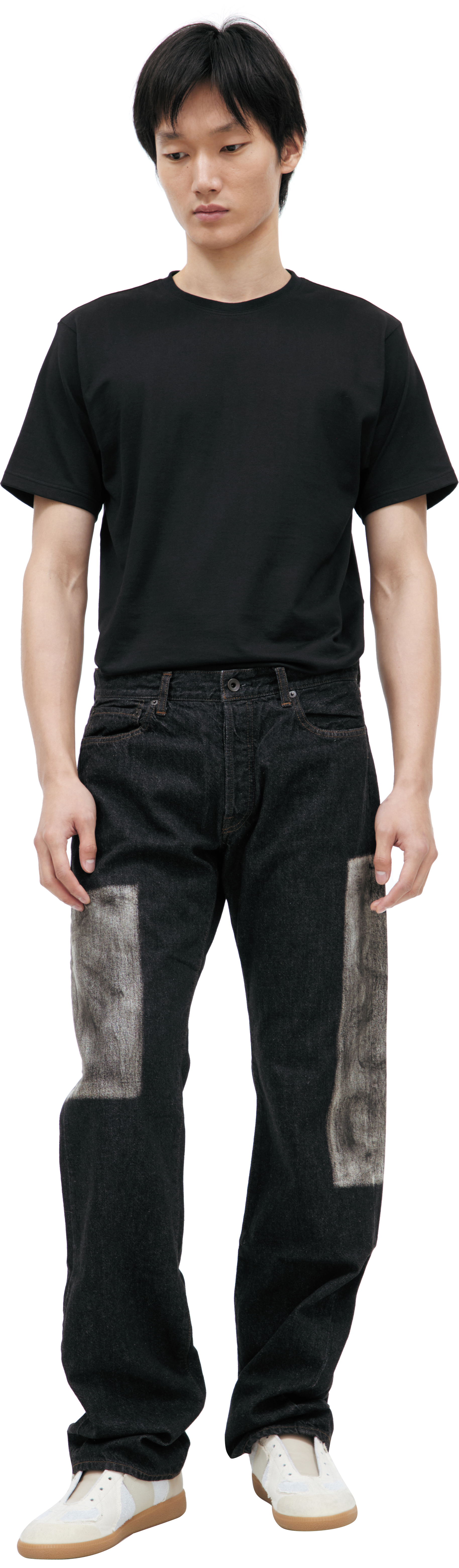 Yohji Yamamoto Printed jeans