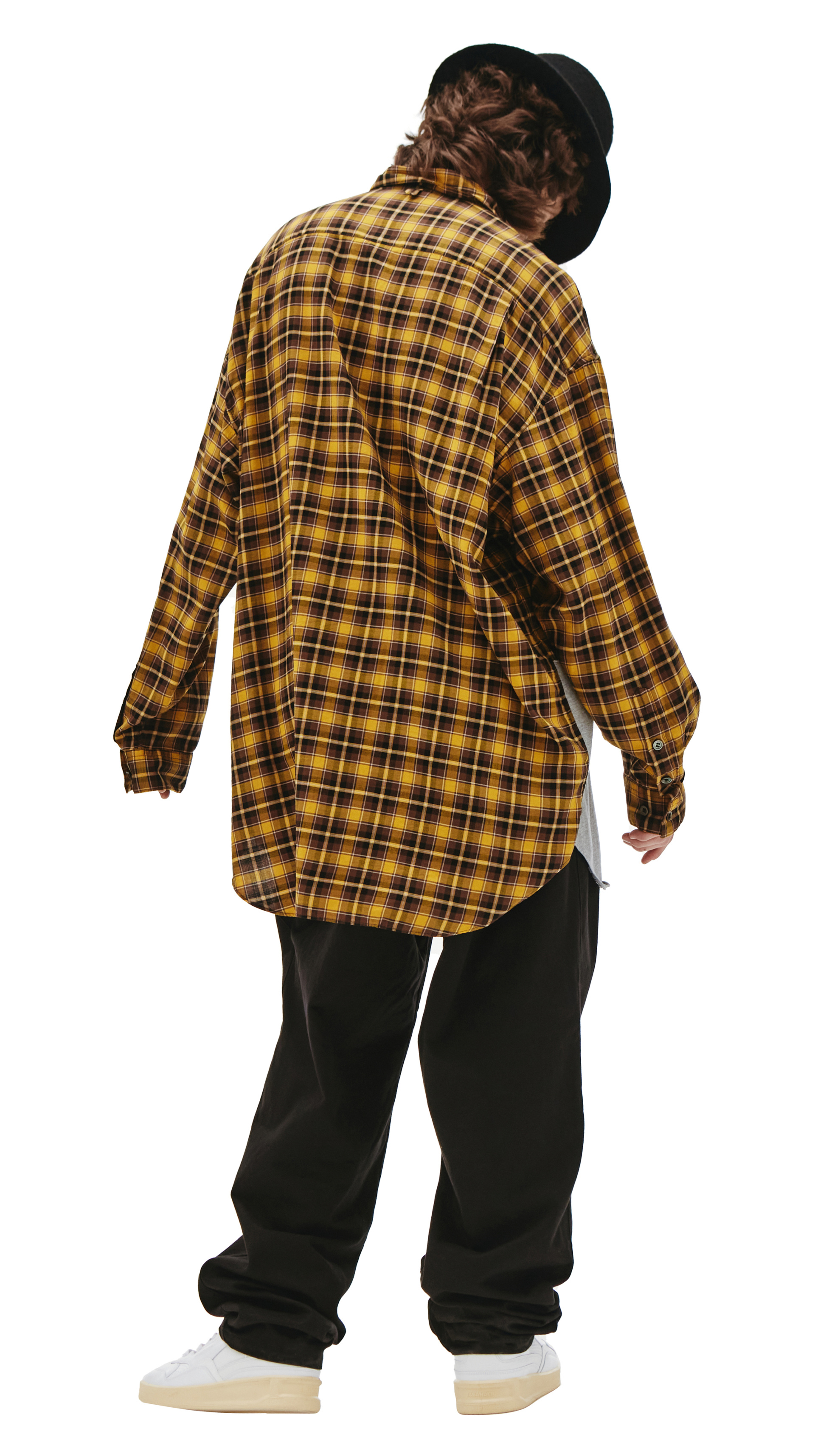 Undercover Logo patch check Shirt