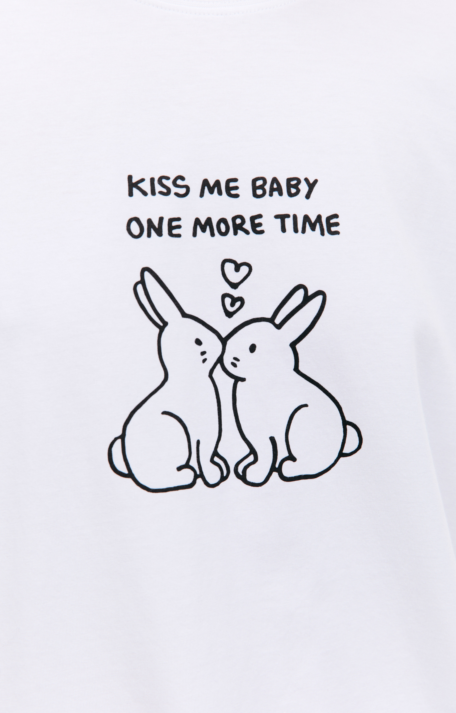 VETEMENTS Kissing Bunnies printed t-shirt