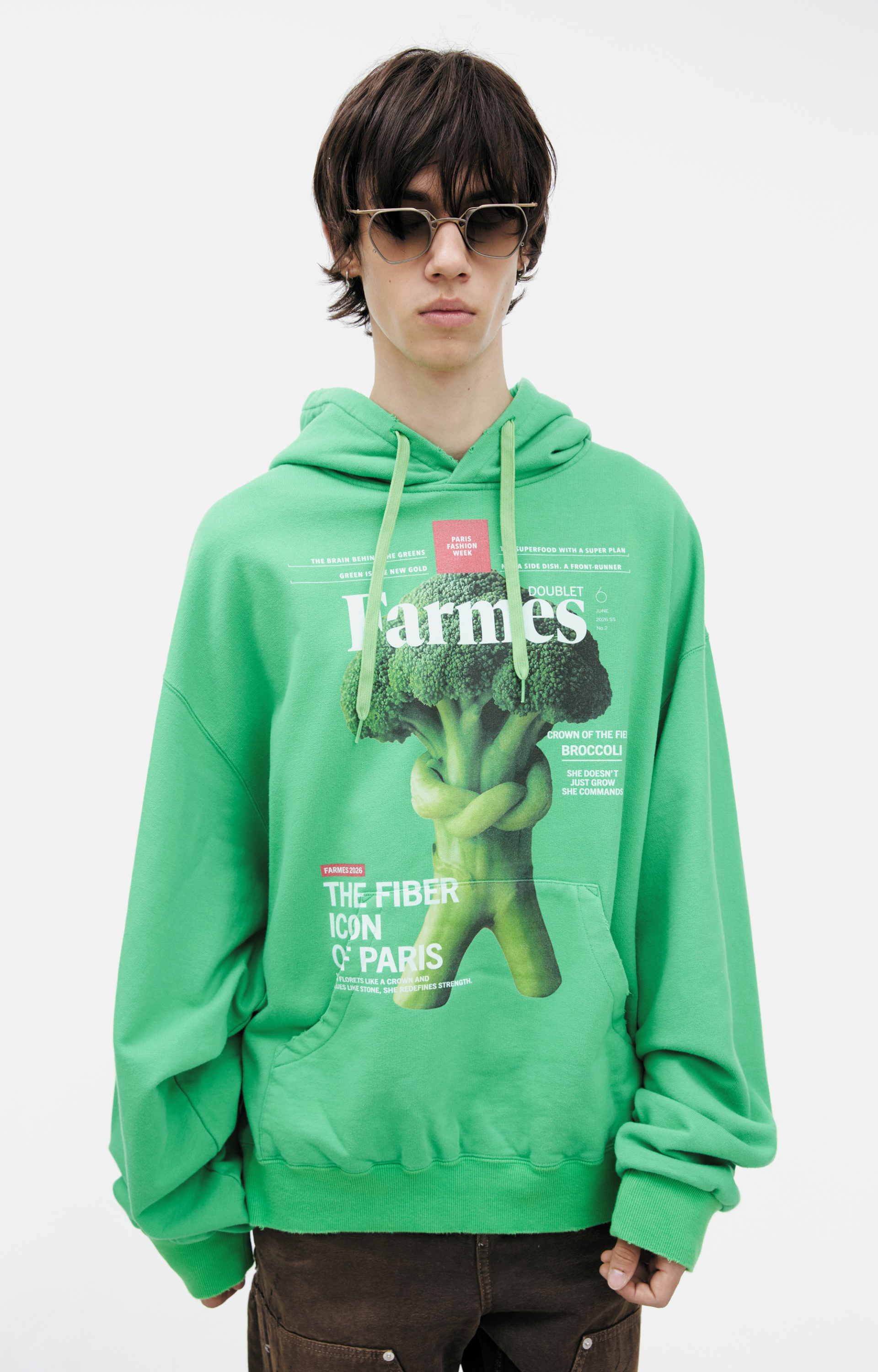 Doublet FARMES MAGAZINE Hoodie