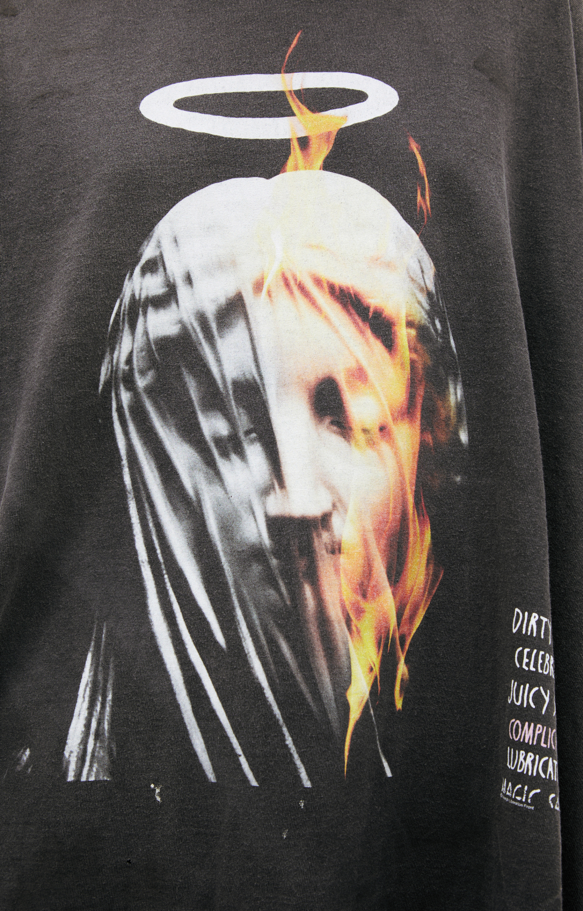 Saint Mxxxxxx Grey T-shirt with print