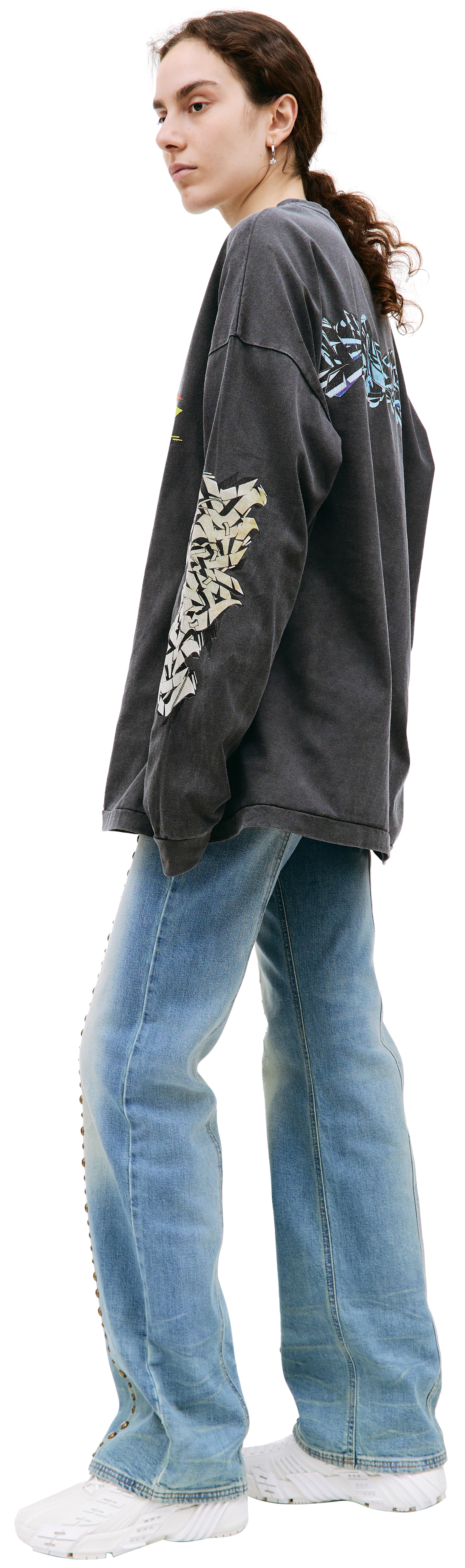 Children of the discordance Piece printed longsleeve