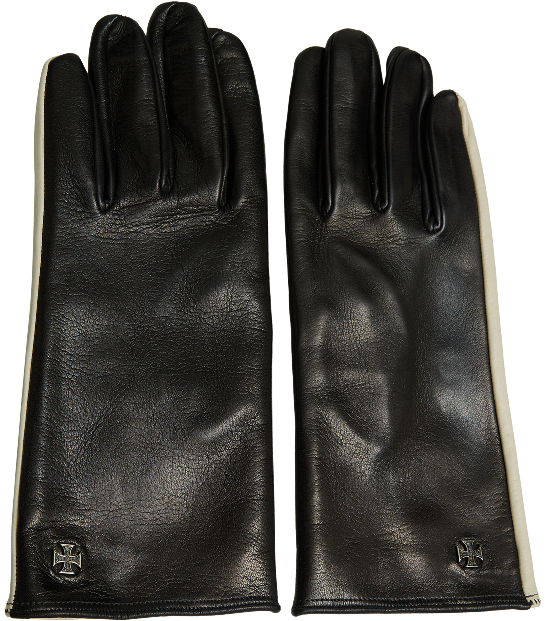 Enfants Riches Déprimés Leather combination gloves