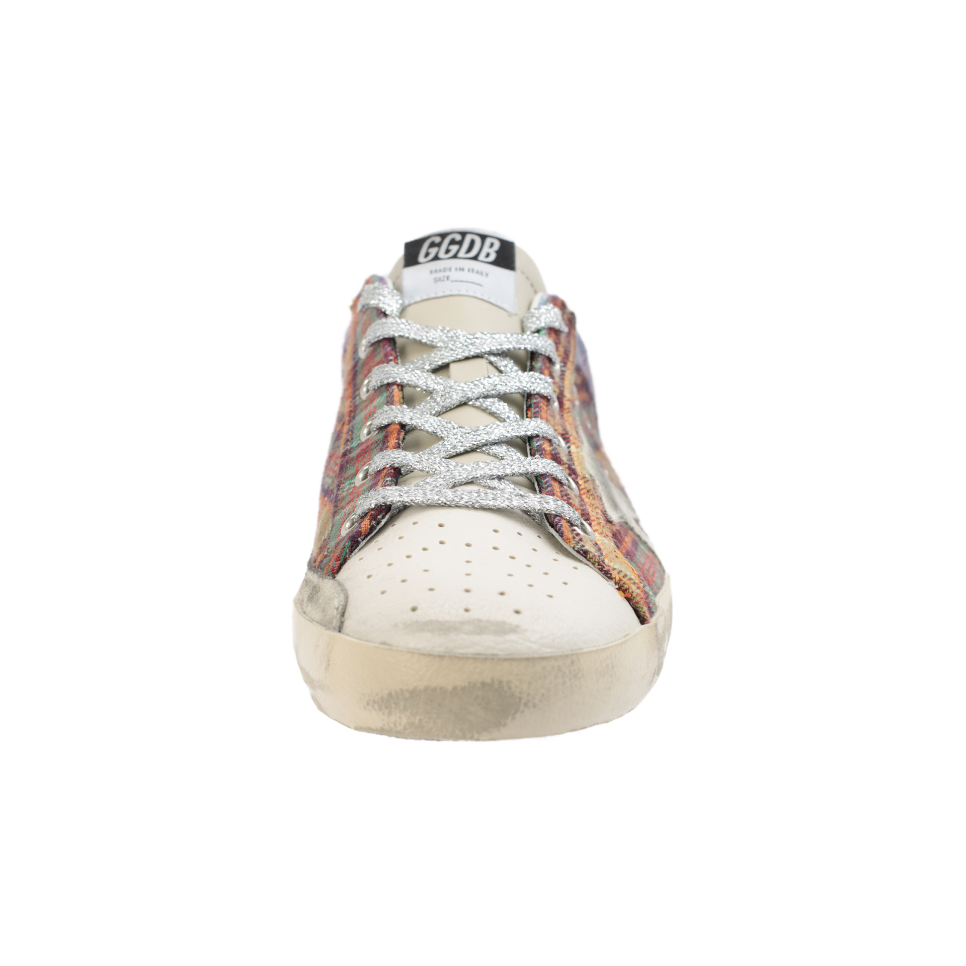 Golden Goose Superstar Check Multicolor Sneakers