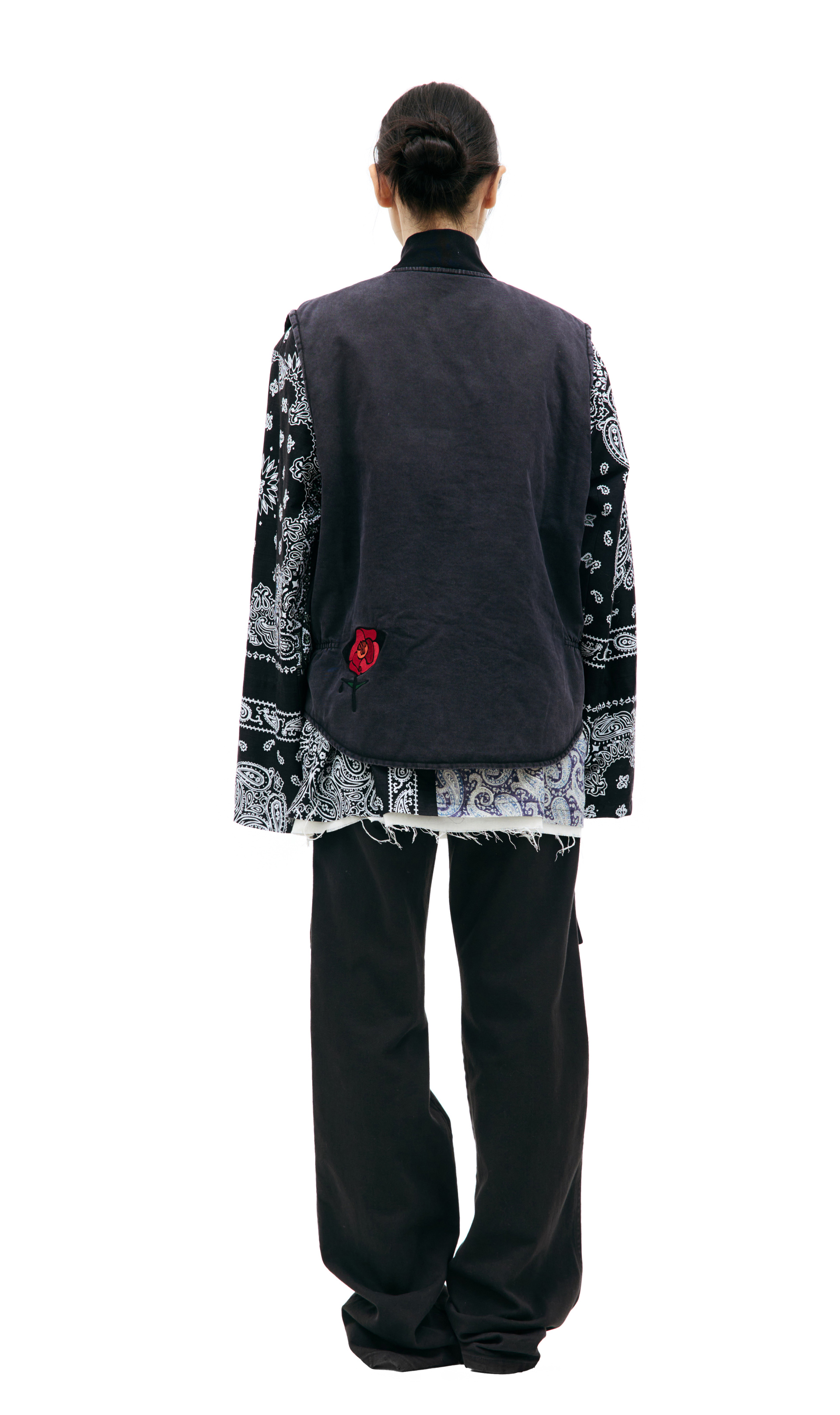 Children of the discordance Embroidered cotton vest