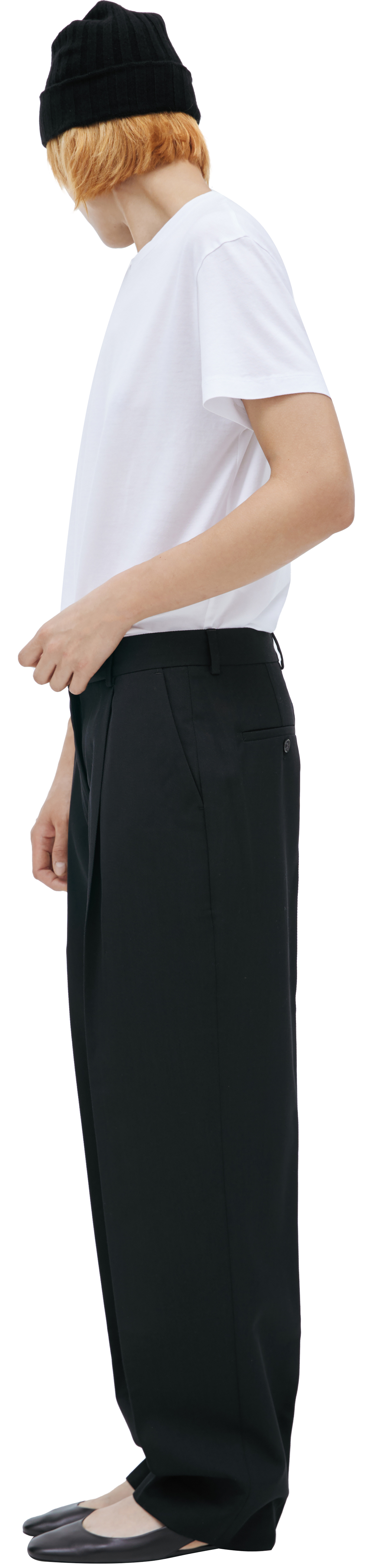 TOTEME Straight-leg trousers with creases
