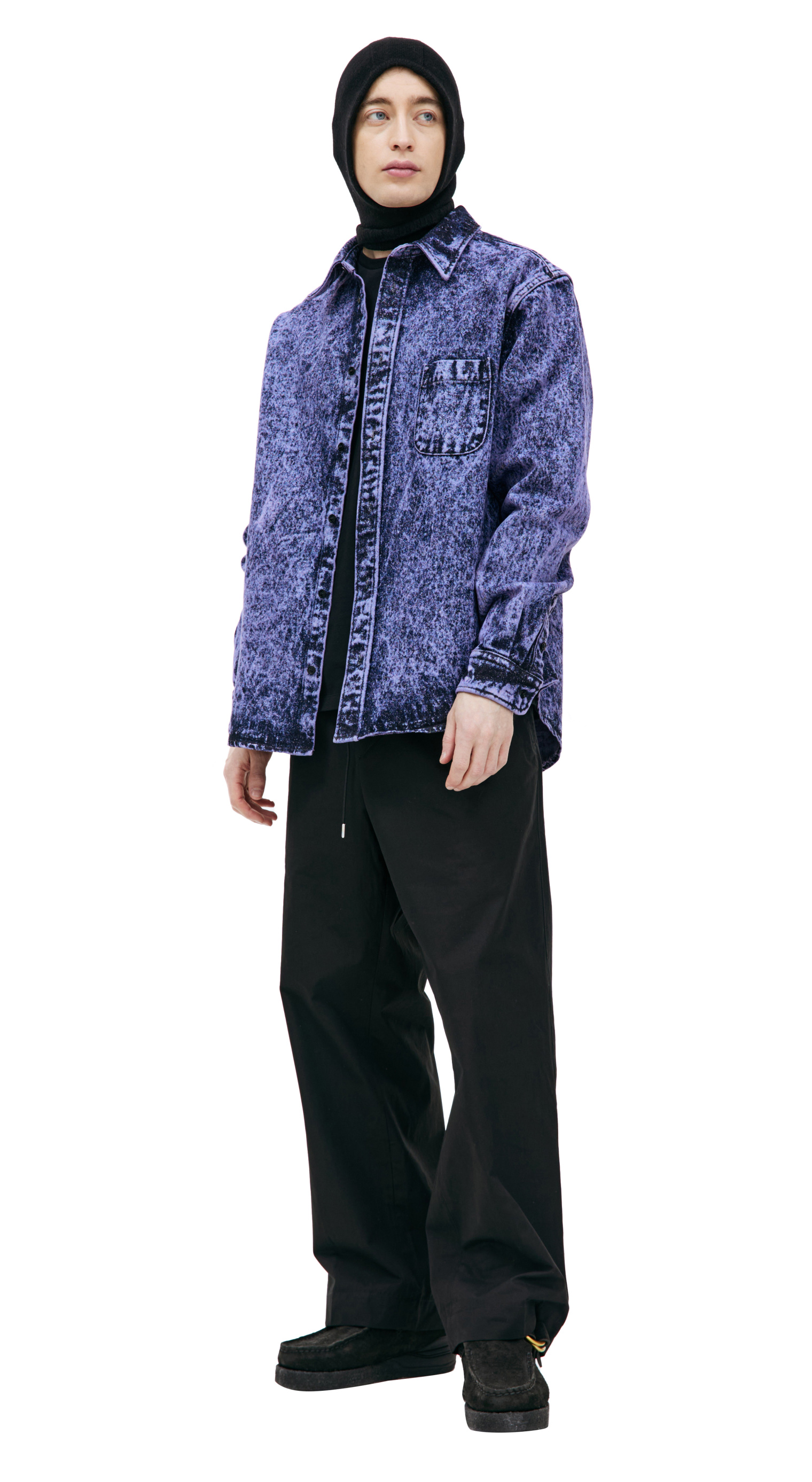 Marni Purple denim shirt