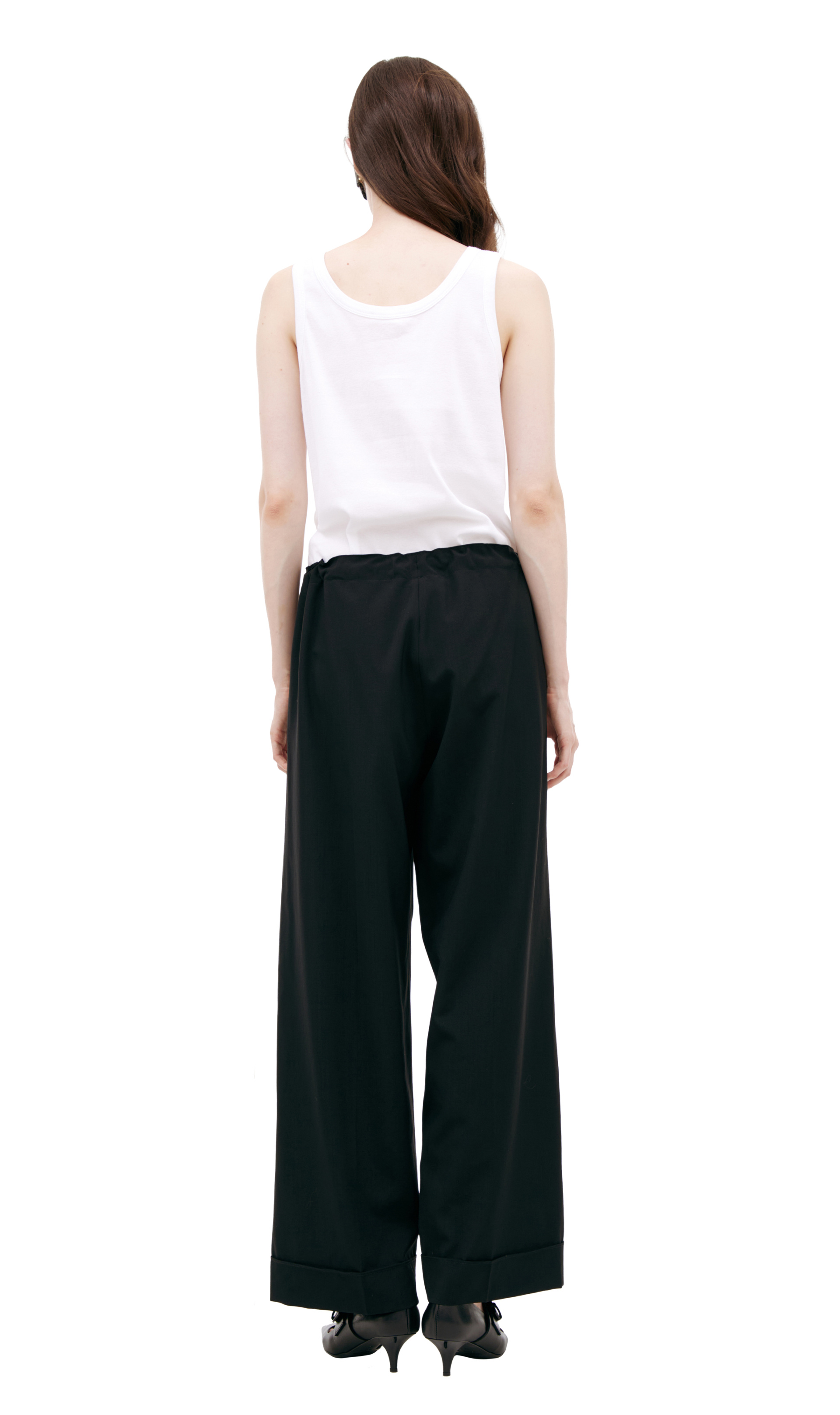 The Row Straight trousers with creases