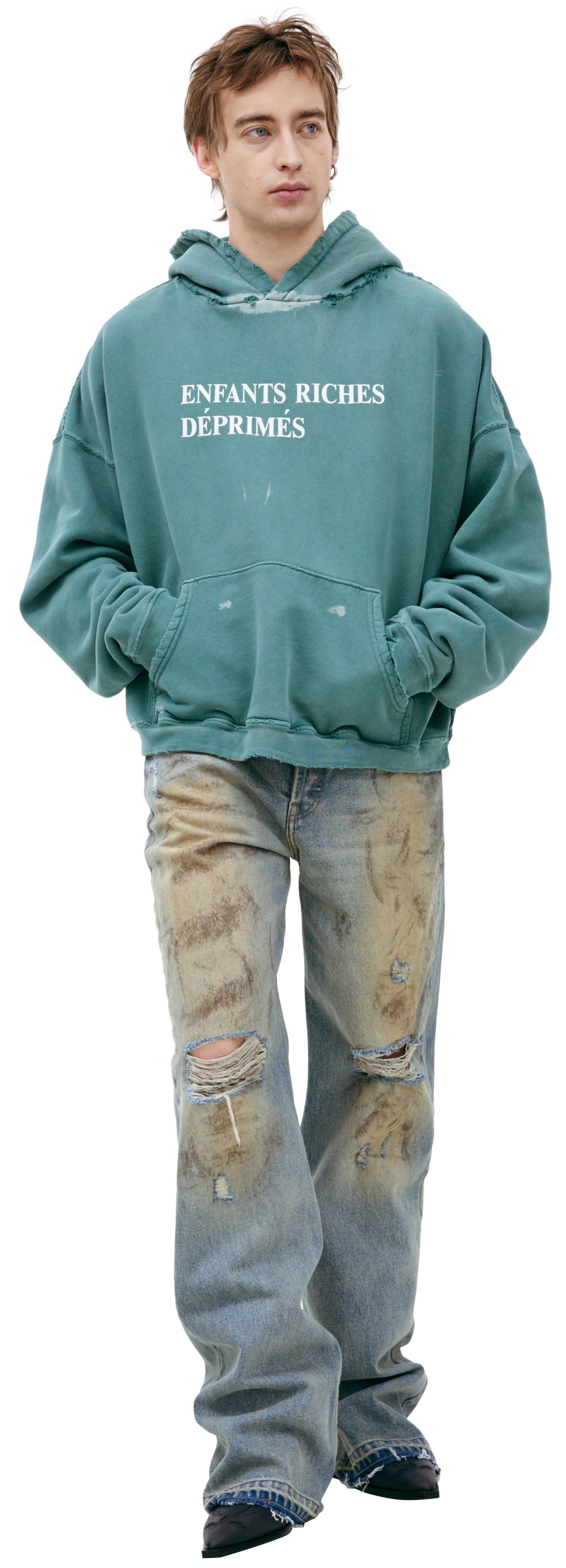 Enfants Riches Deprimes Paint effect hoodie