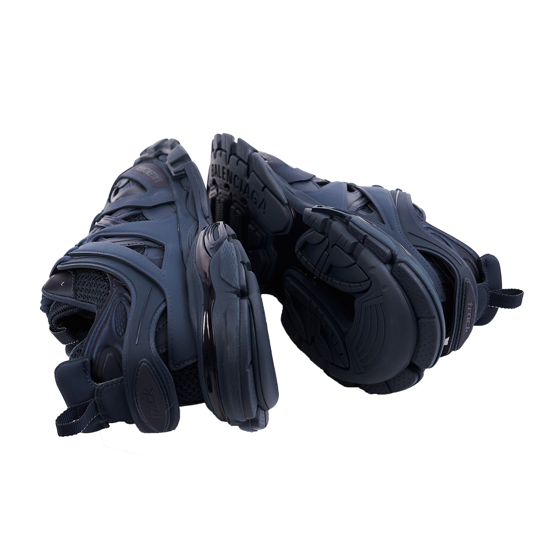 Balenciaga Navy Blue Track Sneakers