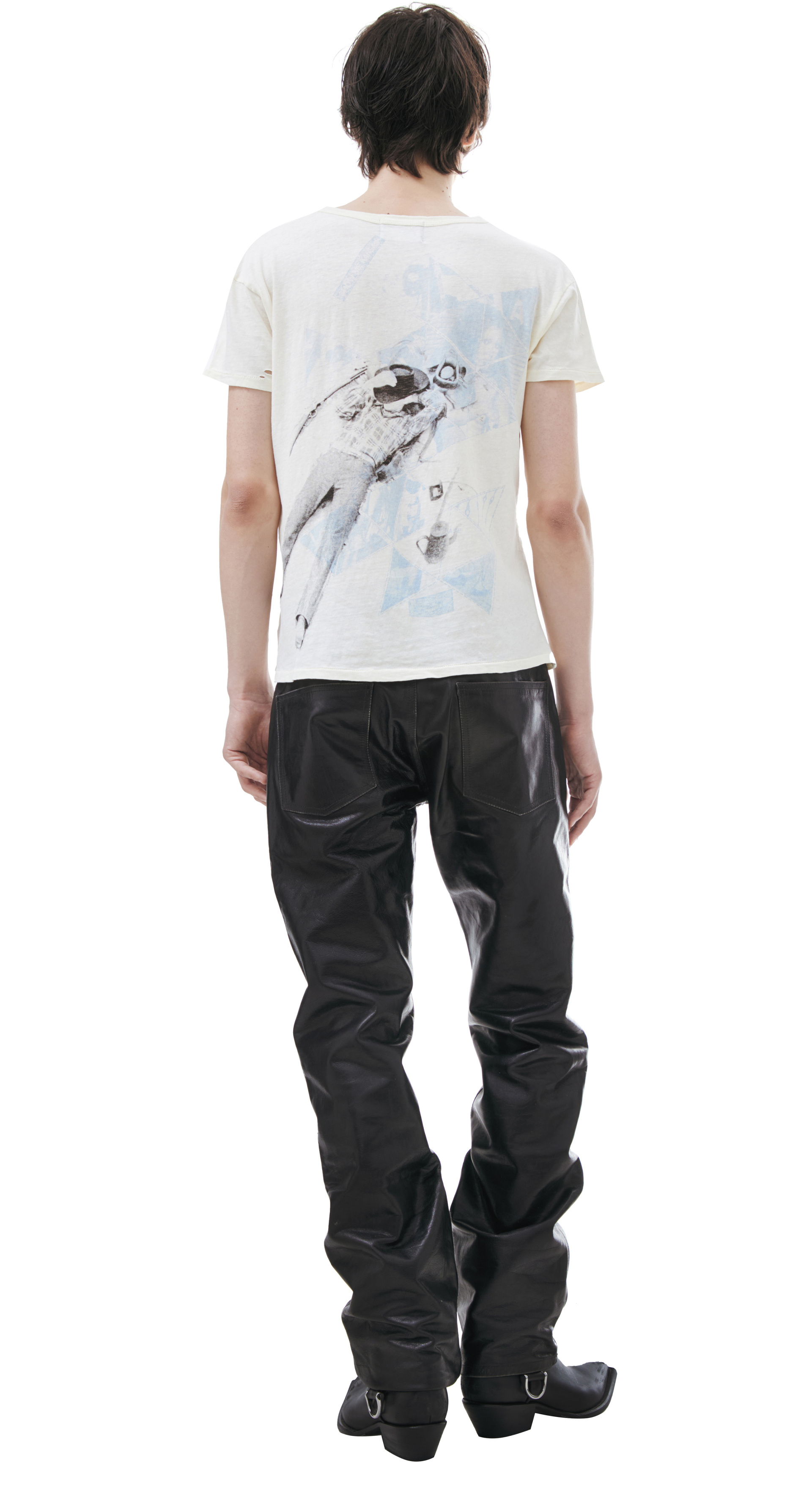 Enfants Riches Déprimés Beige logo T-shirt