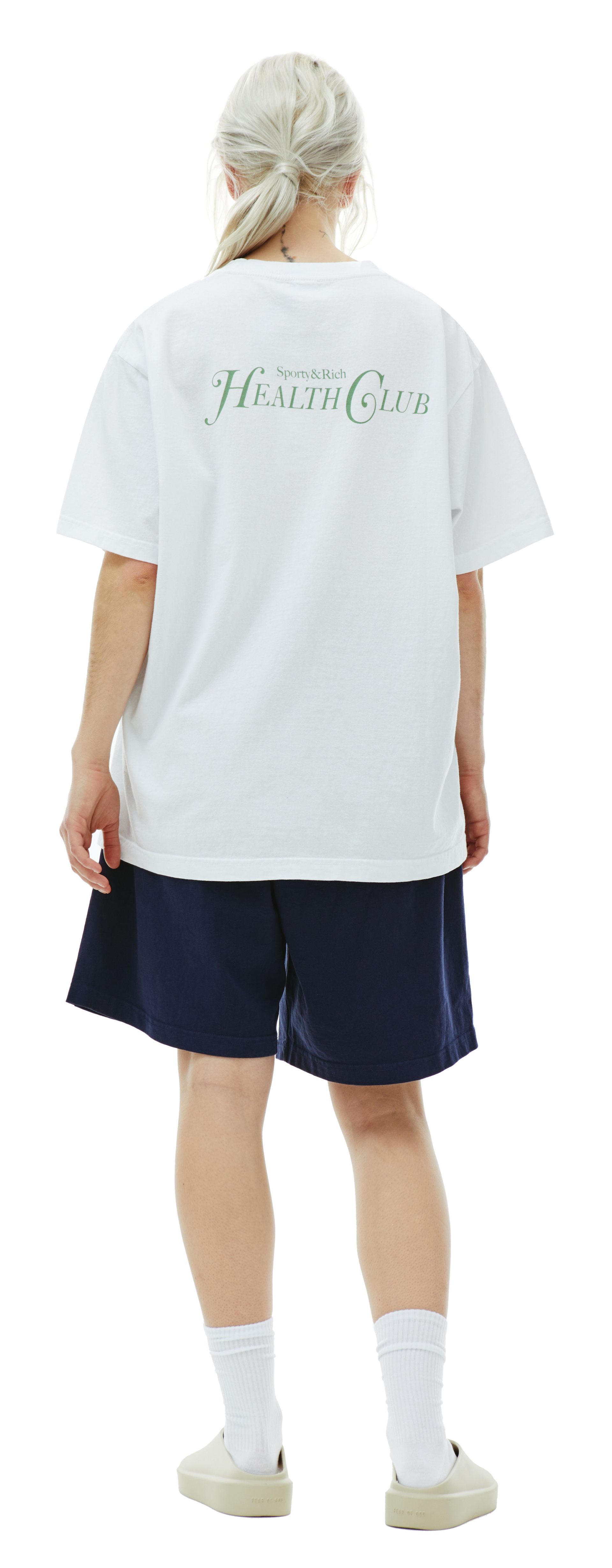 SPORTY & RICH White Rizzoli t-Shirt