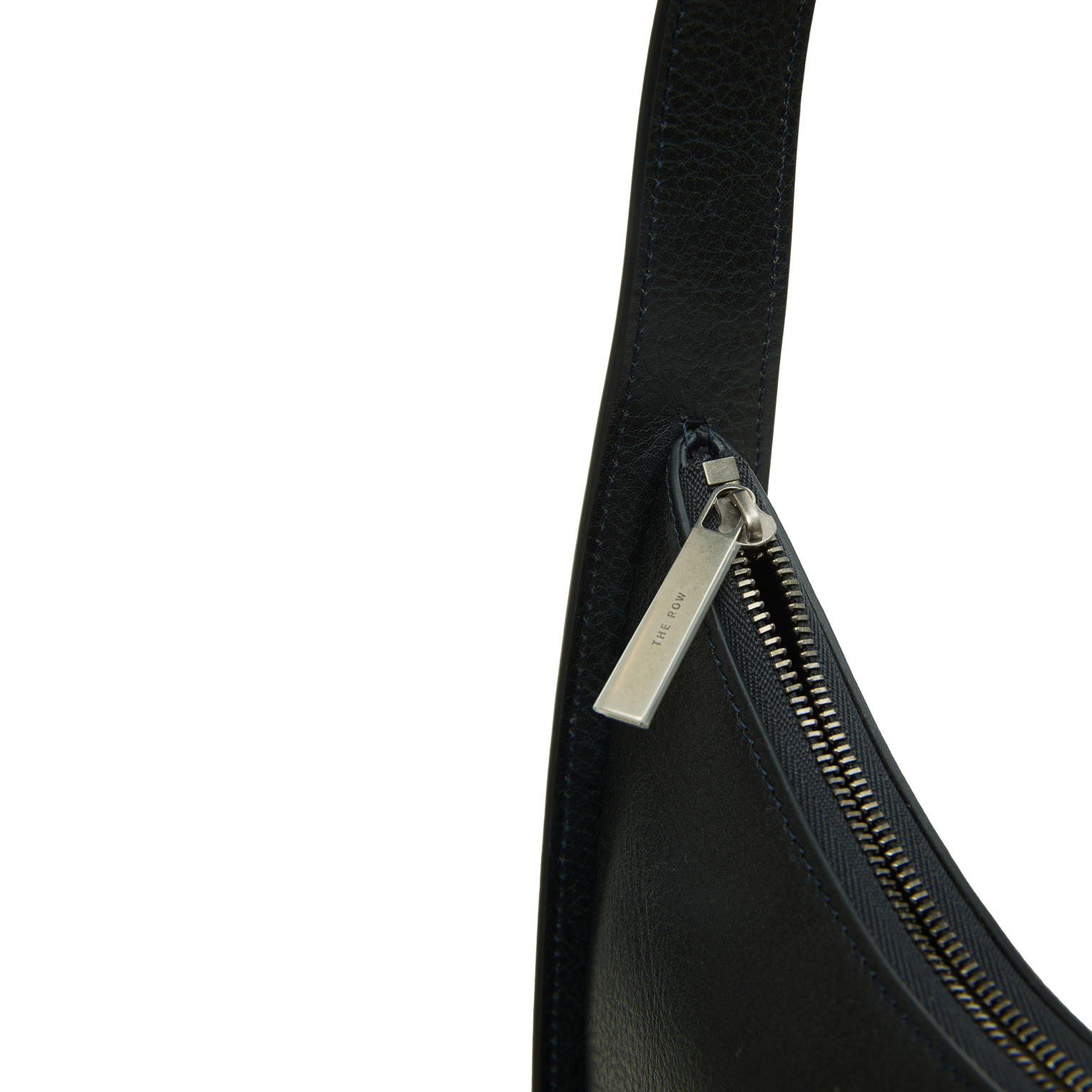 The Row Half moon leather bag