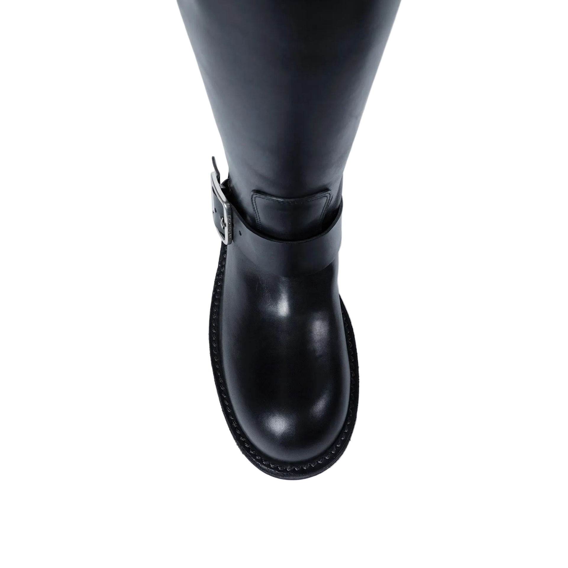 Ann Demeulemeester Sarith Engineer Biker Boots With Buckles