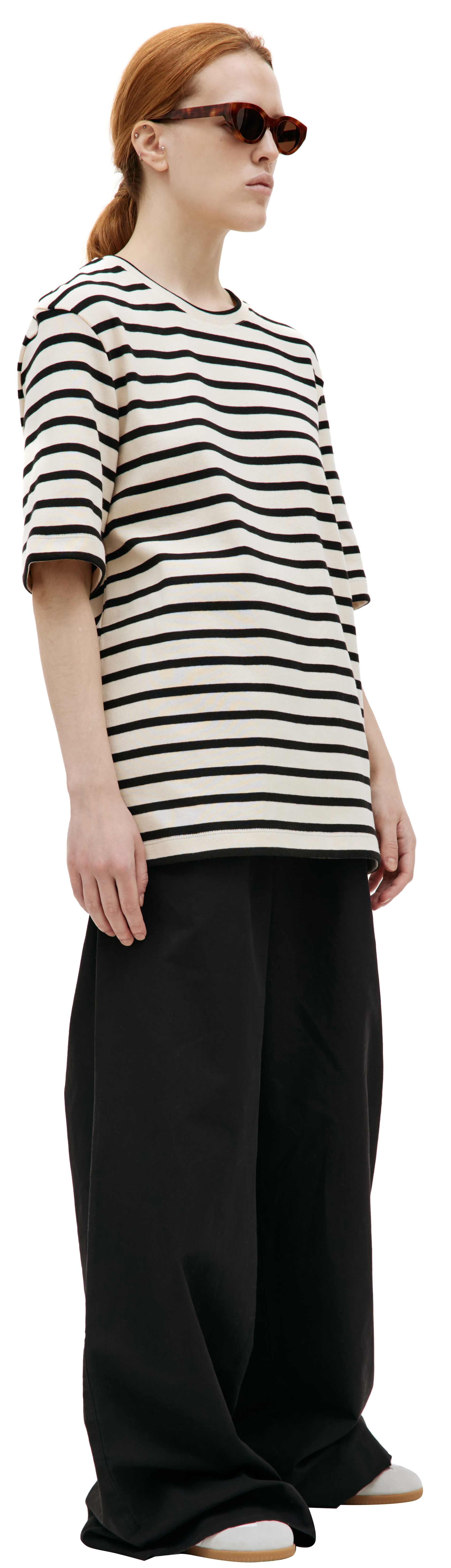 Jil Sander Cotton stripes t-shirt