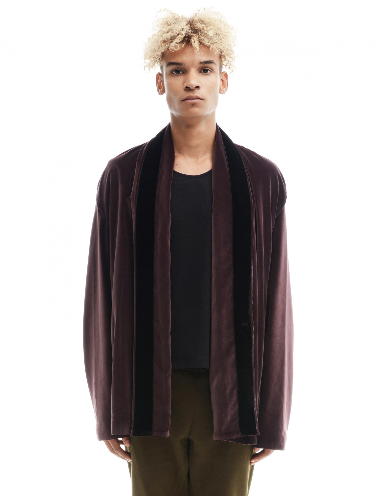 Haider Ackermann Бархатный кардиган