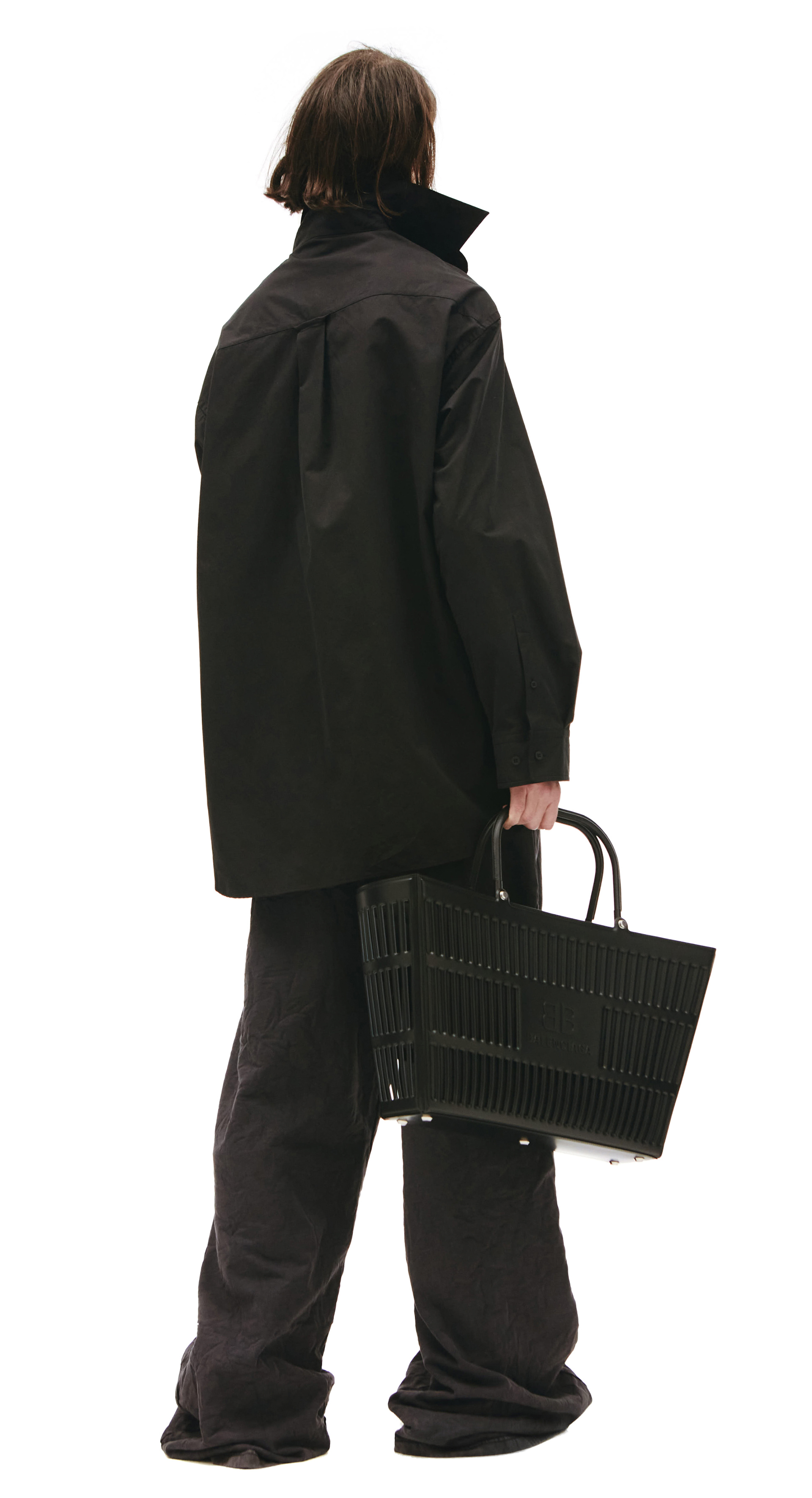 Balenciaga Snap oversize shirt