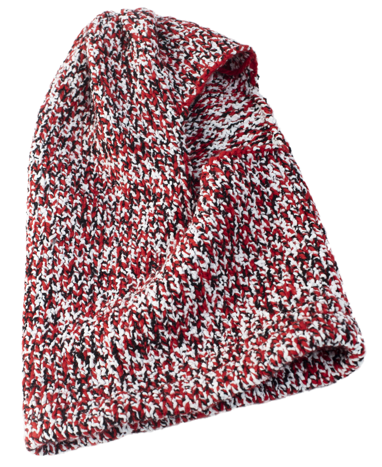 Maison Margiela Red Wool-Blend Balaclava