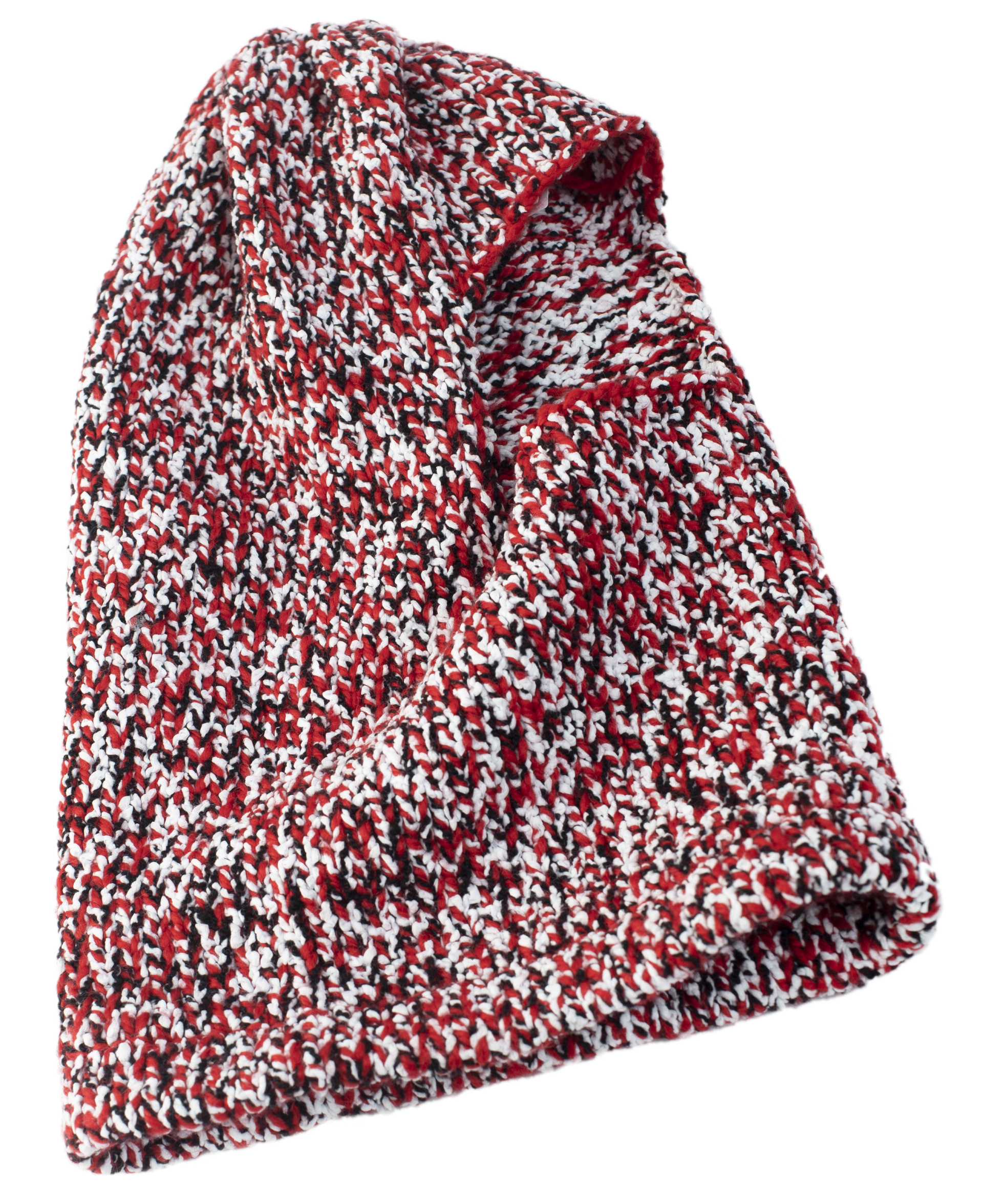 Maison Margiela Red Wool-Blend Balaclava