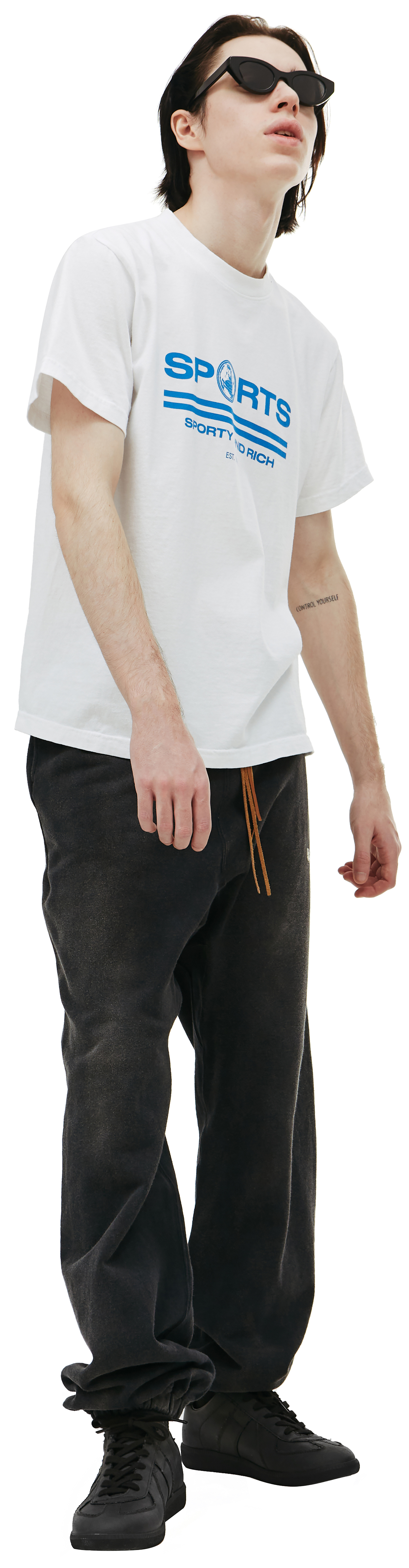 SPORTY & RICH Sports printed t-shirt