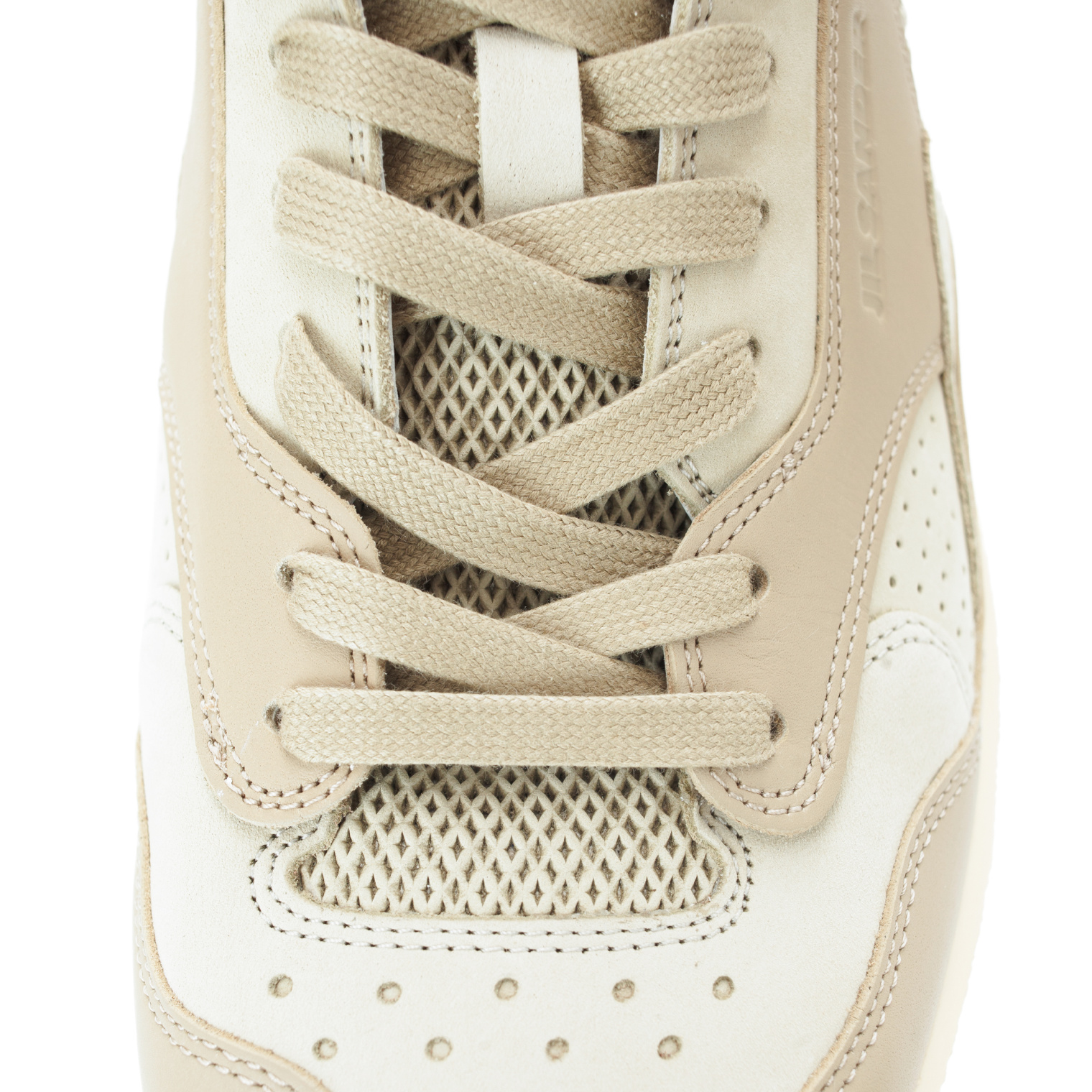 Jil Sander Beige leather sneakers