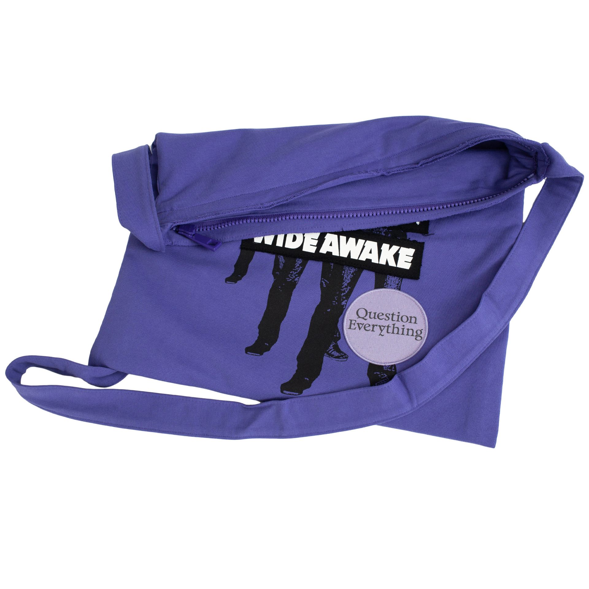 Raf Simons Printed Shopper Bag With Badges