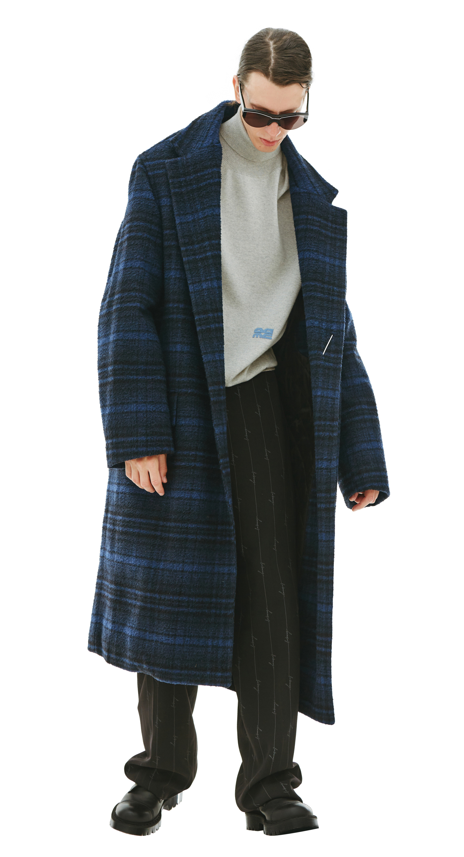 Balenciaga Cocoon coat in vintage check