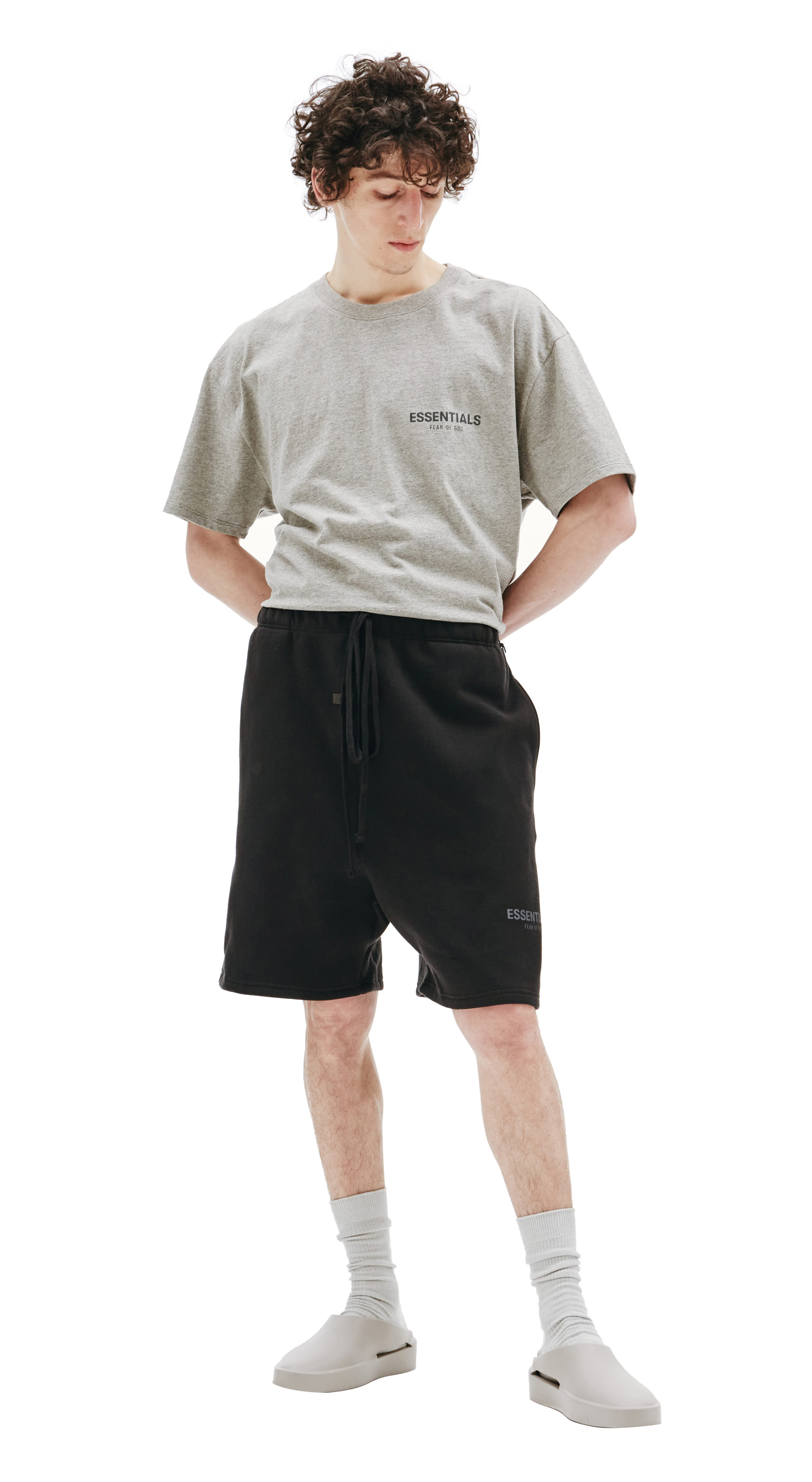 Fear of God Essentials Logo Oversized Cotton T-shirt