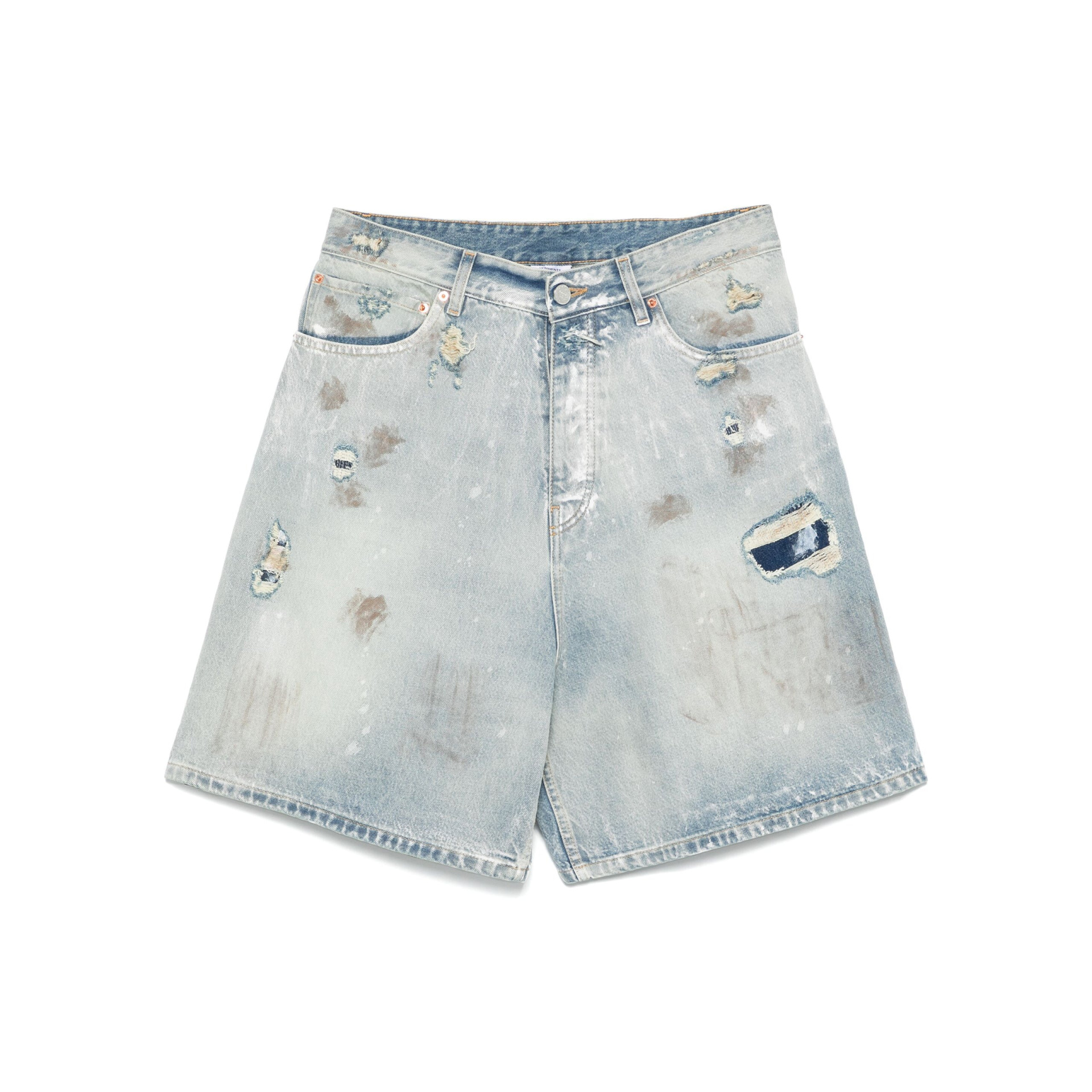 VETEMENTS Trashed Shorts