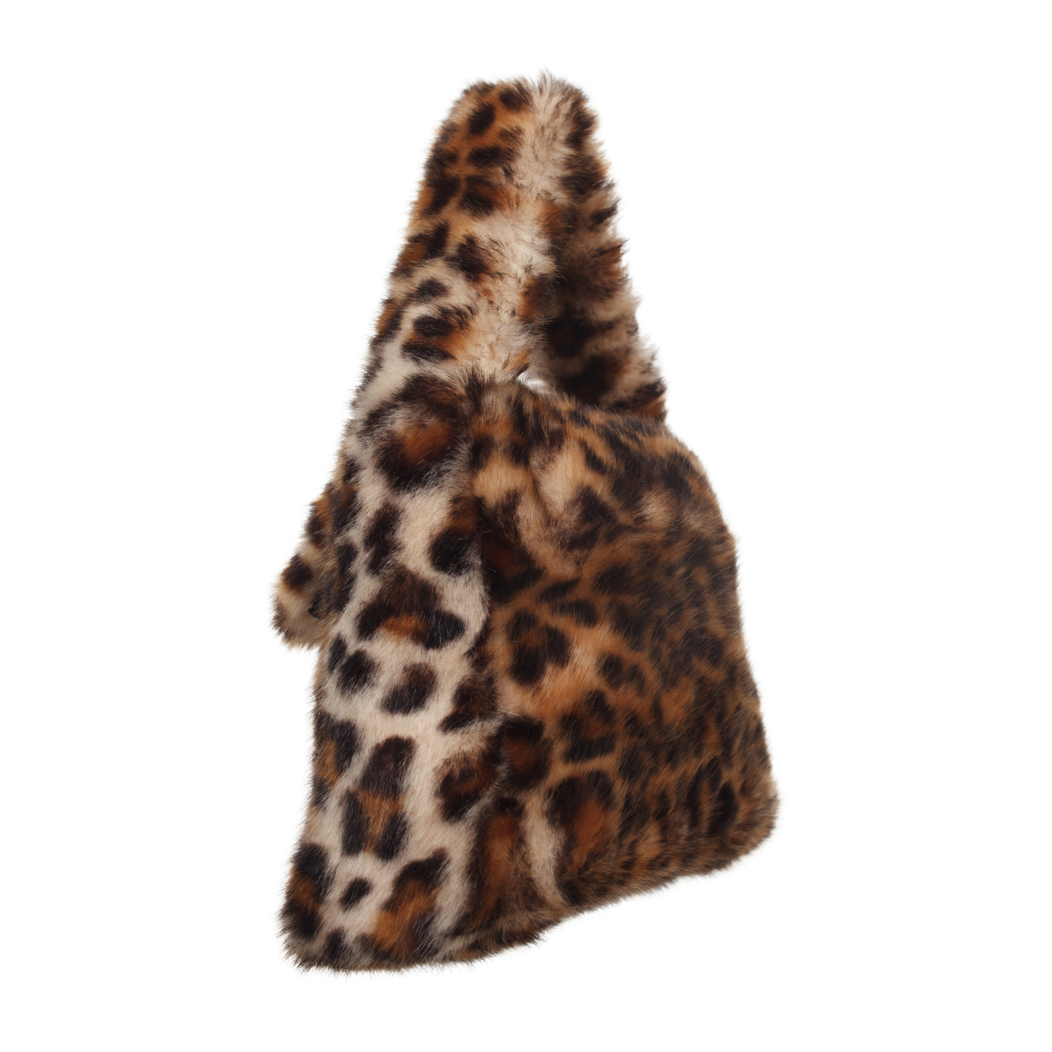 Blumarine Leopard-print faux-fur shoulder bag