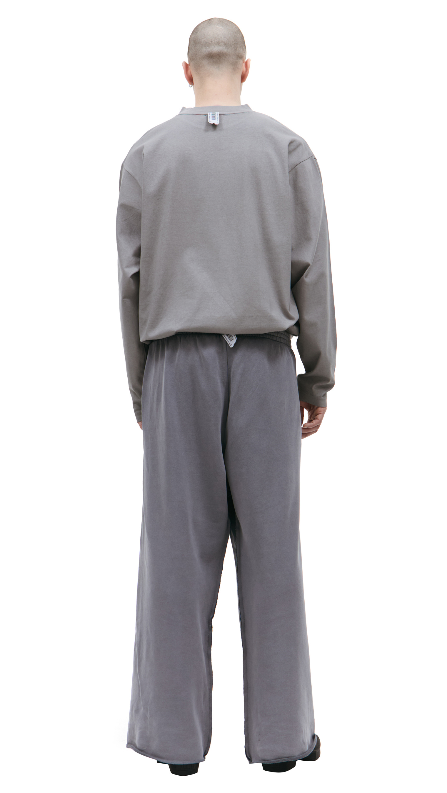 PROTOTYPES Wide leg cotton sweatpants